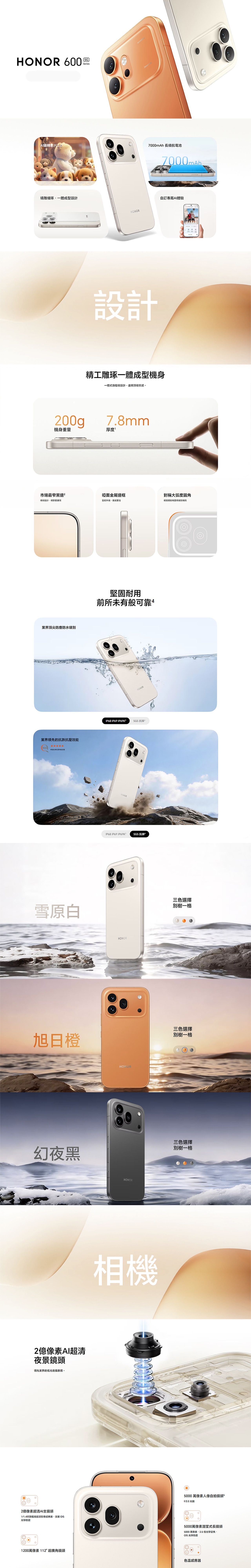HONOR 榮耀 600 Pro 智能手機