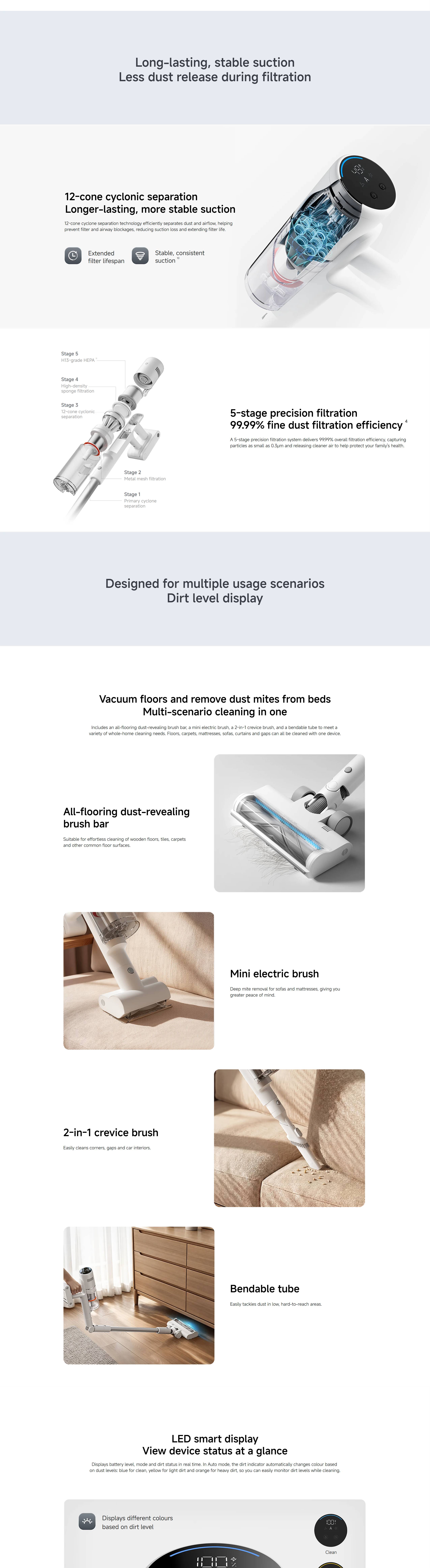 Xiaomi BHR09C3GB Vacuum Cleaner 4