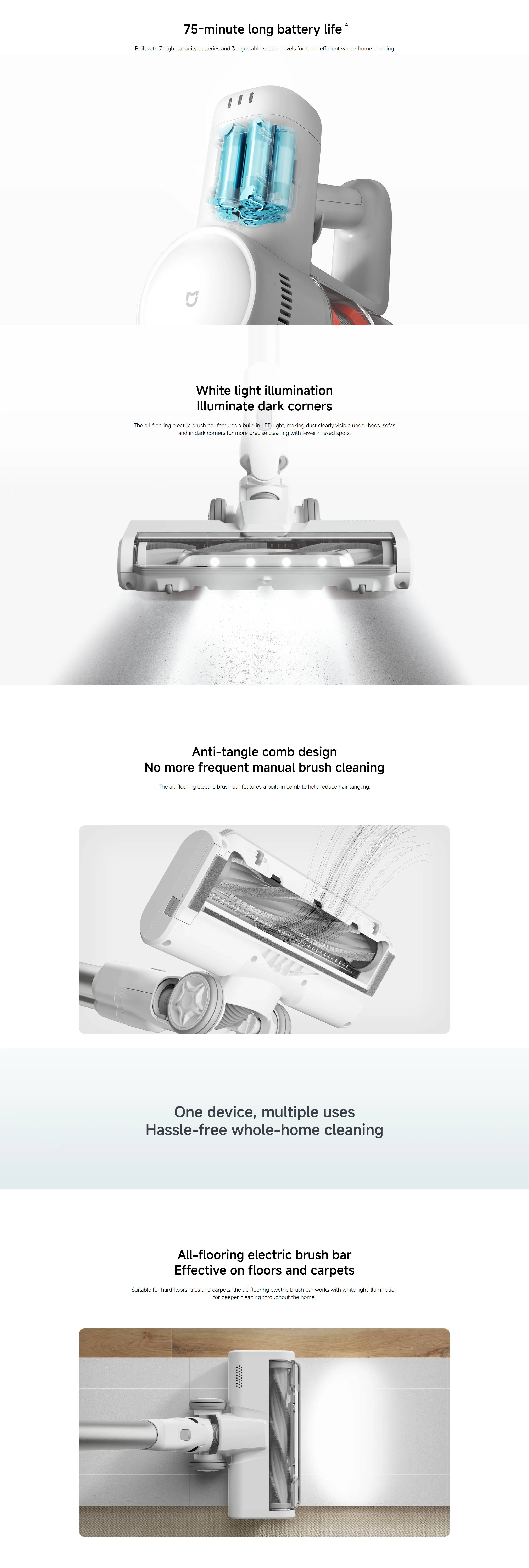Xiaomi BHR09BWGB Vacuum Cleaner 4 C