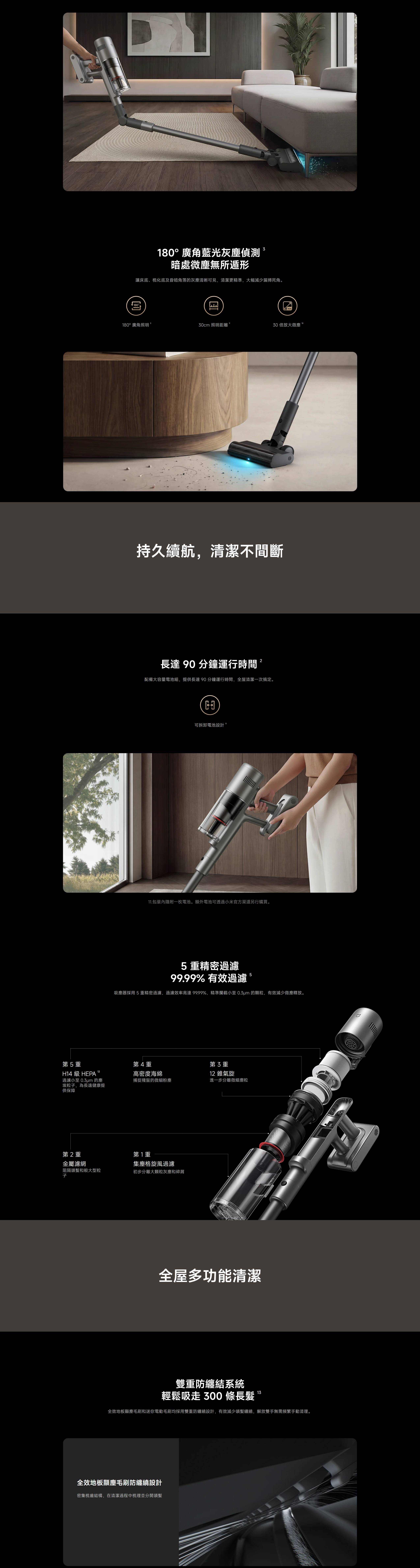 Xiaomi 小米 BHR09C0GB Vacuum Cleaner 4 Pro