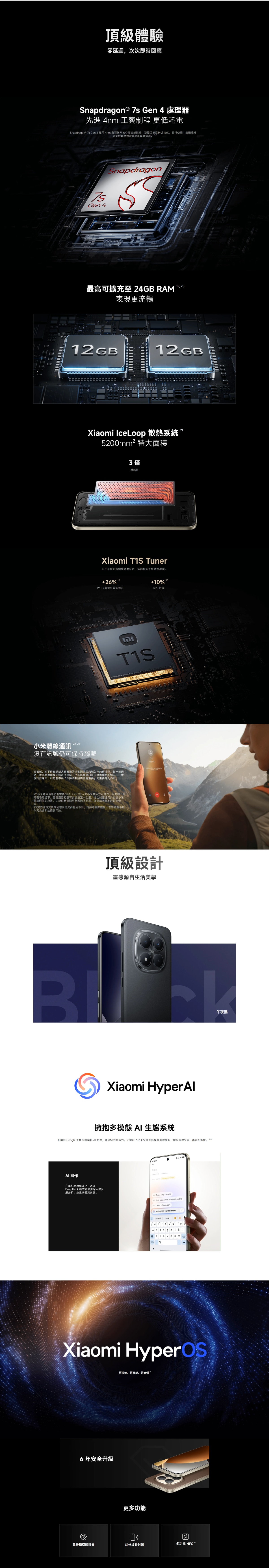 Redmi 紅米 Note 15 Pro+ 智能手機