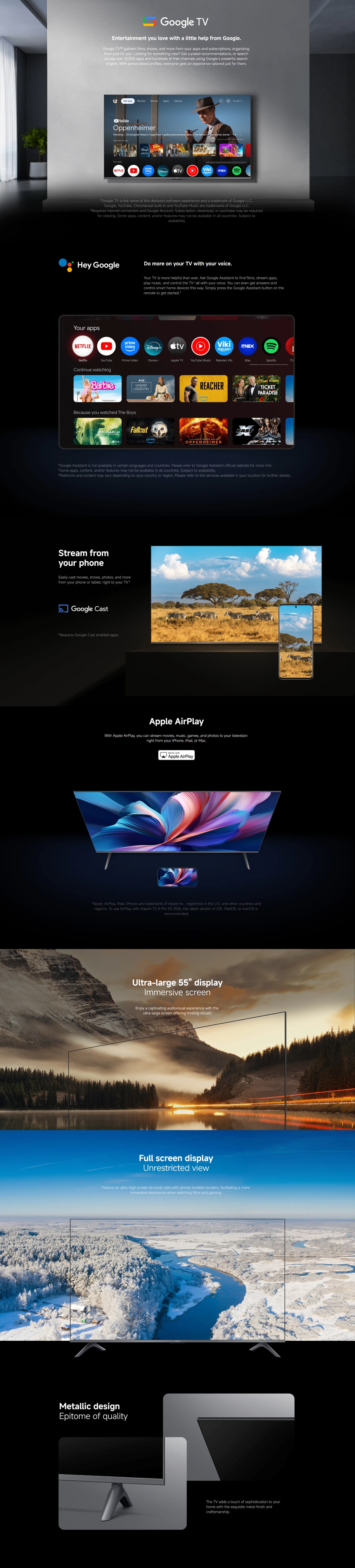 Xiaomi TV A Pro 2026 LED LCD TV