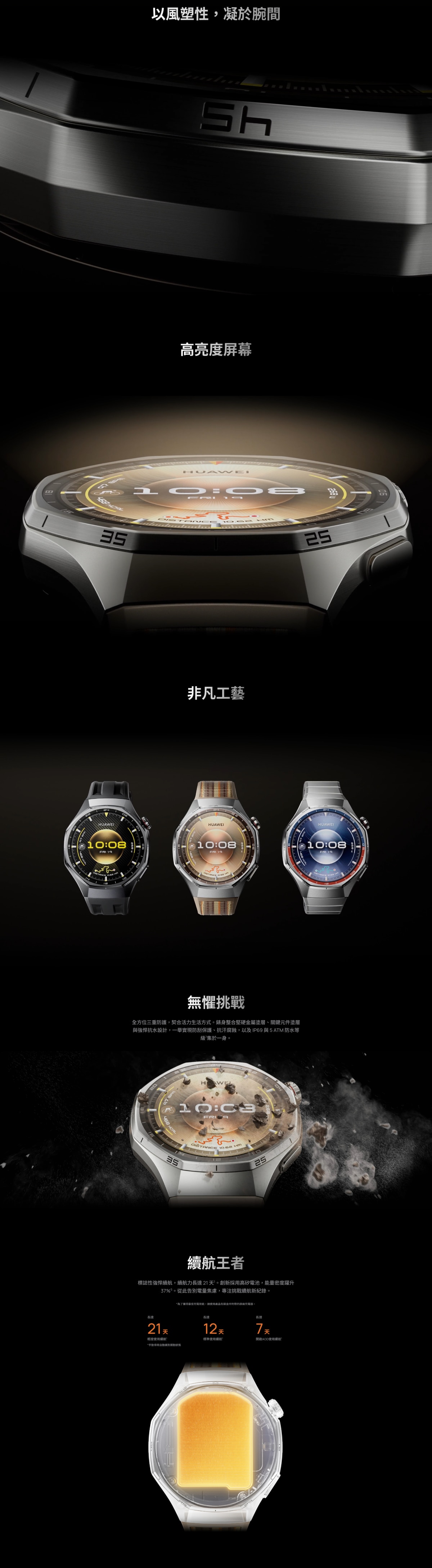 HUAWEI 華為 WATCH GT 6 Pro 智能手錶