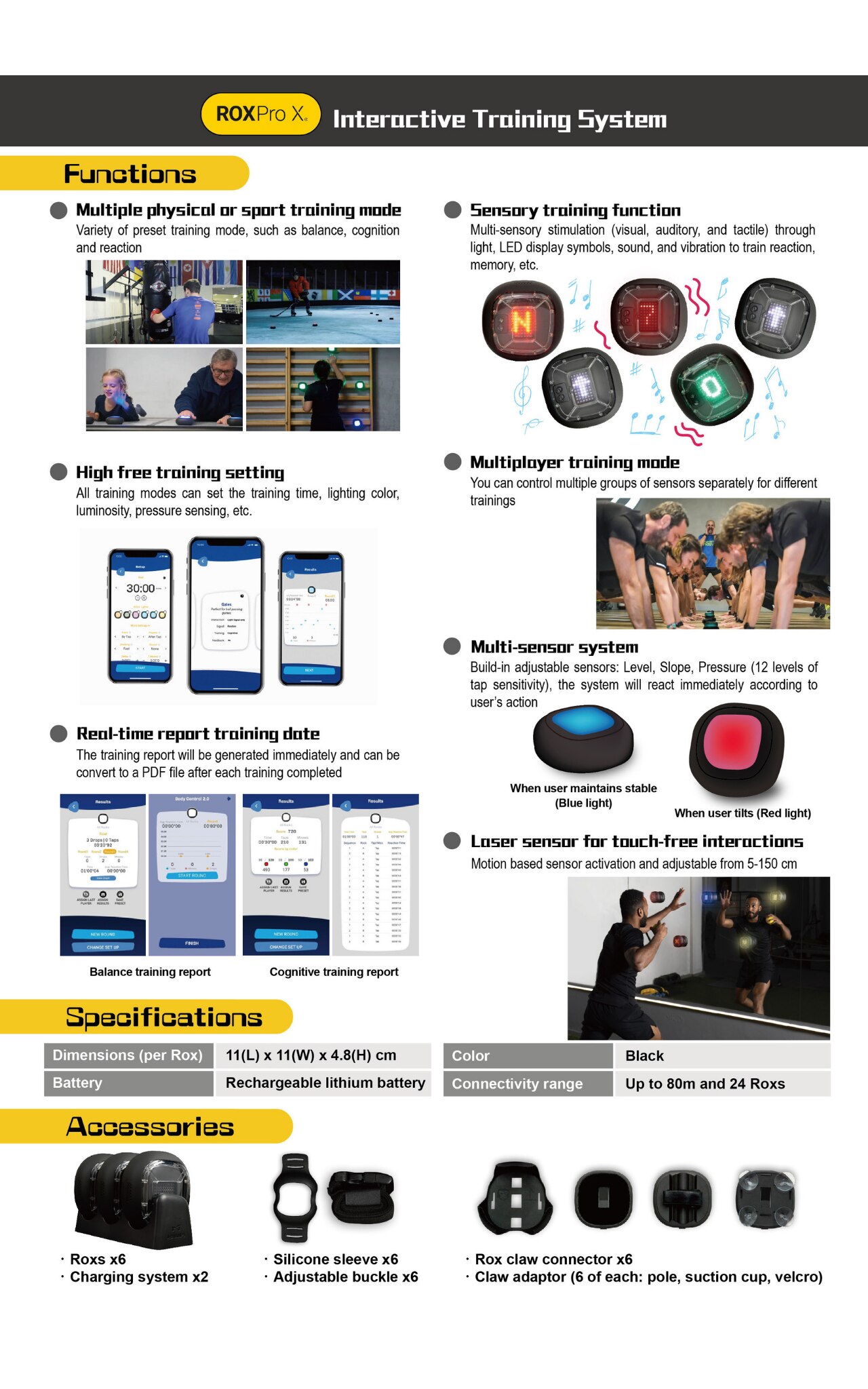 A-Champs ROX Pro X Training Light Pods