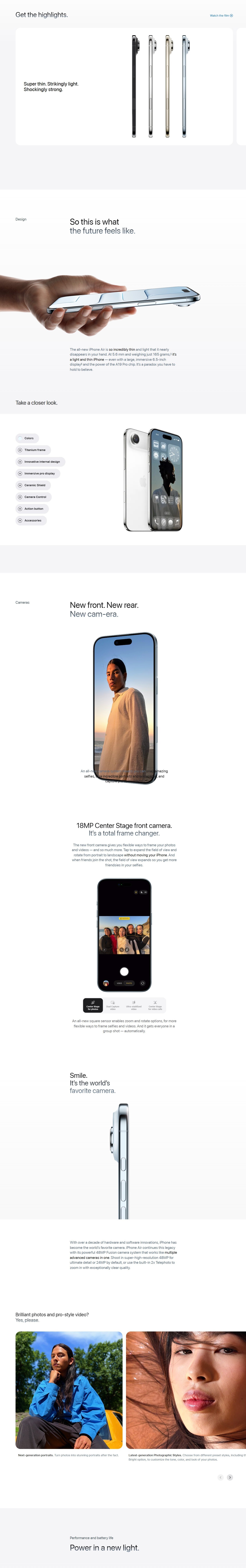 APPLE iPhone Air