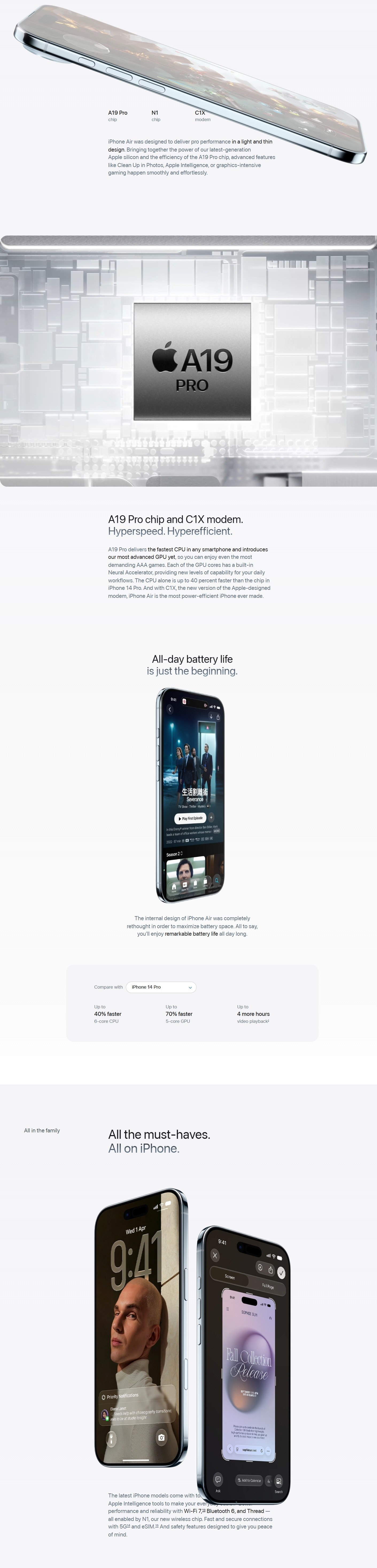 APPLE iPhone Air