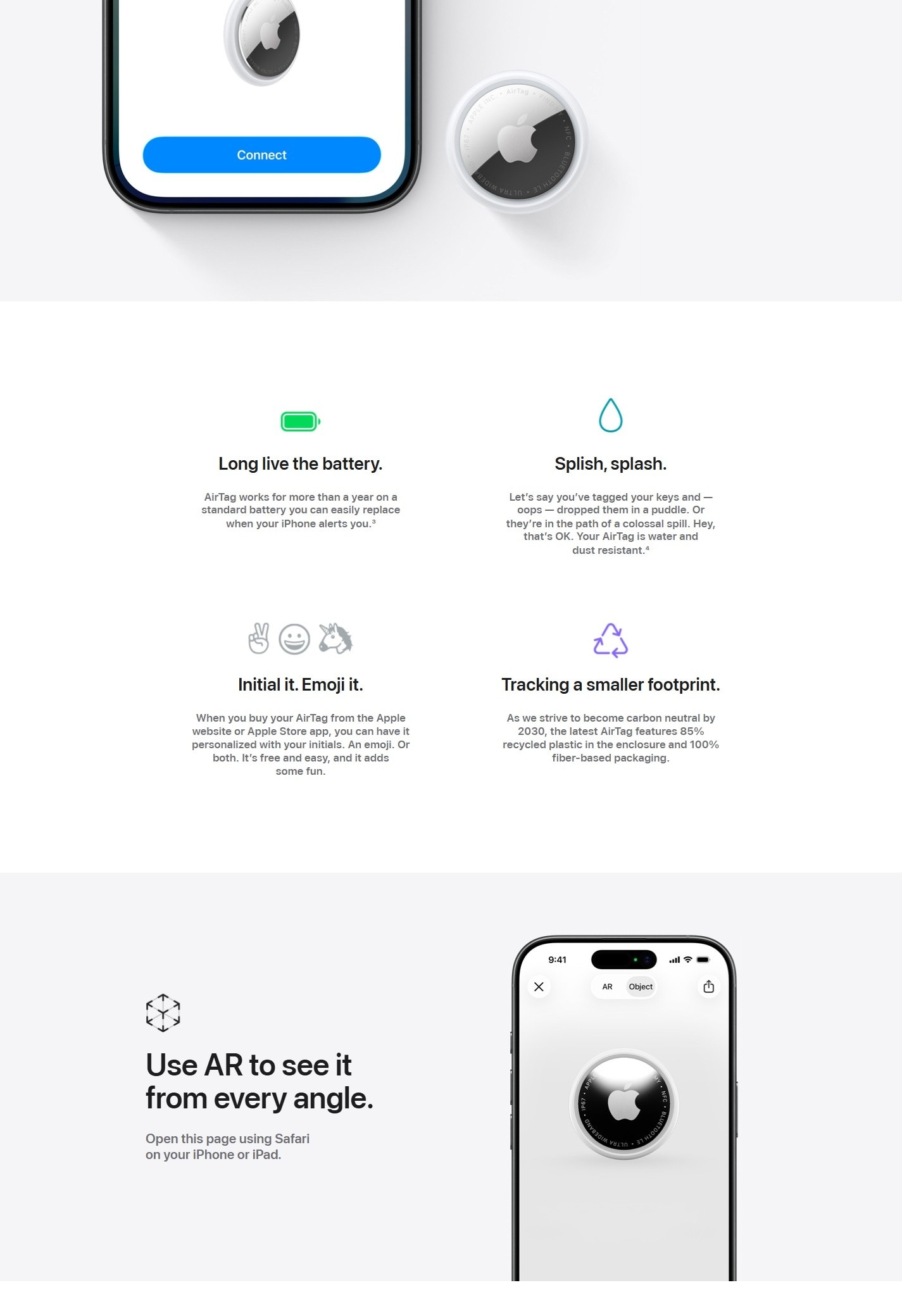 APPLE AirTag 2nd Generation (1 pack)