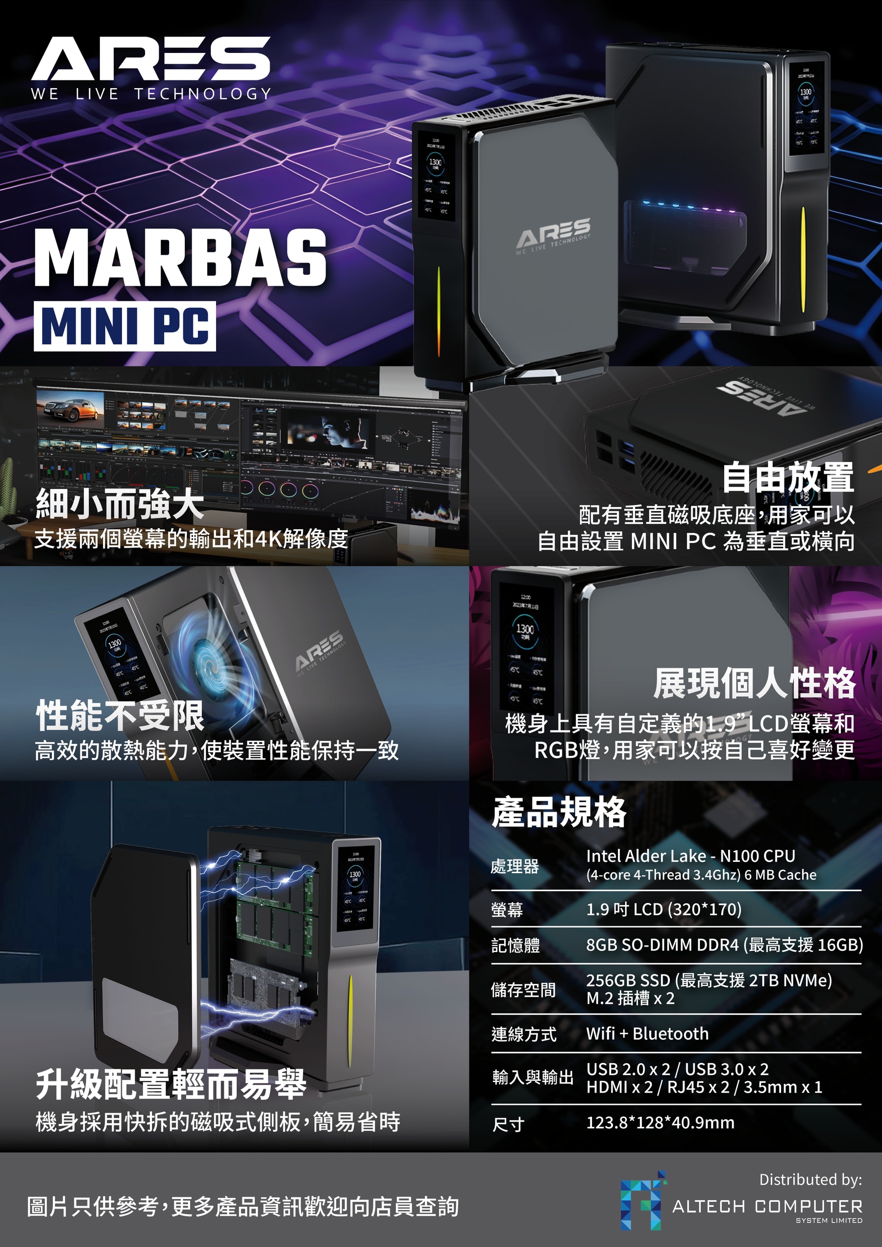 ARES Marbas 迷你電腦