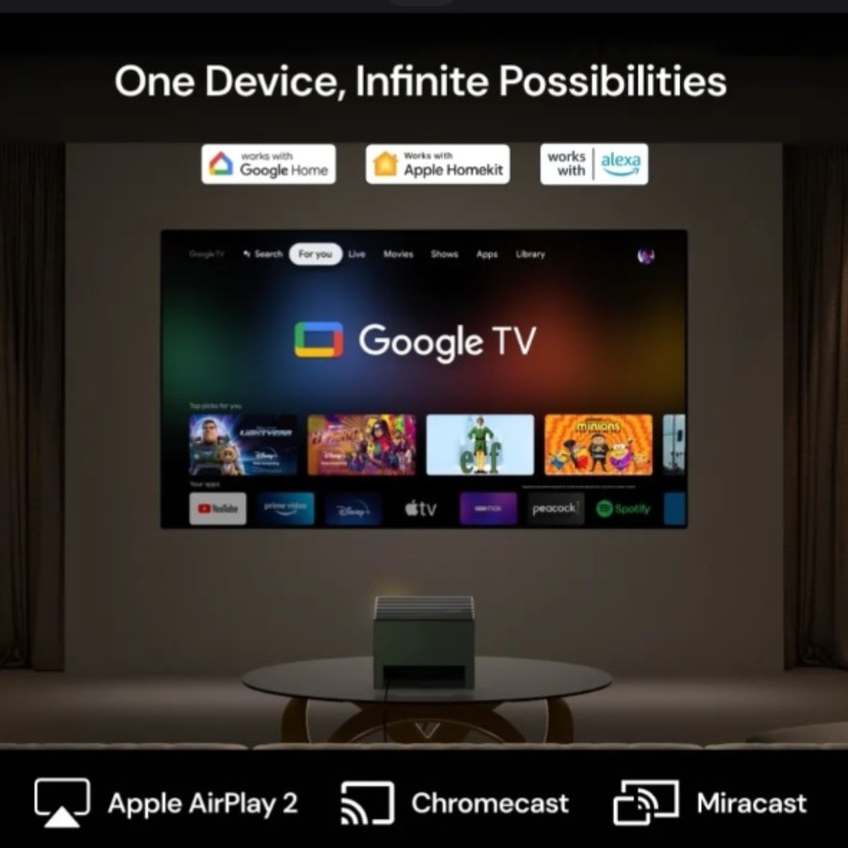 AWOL VisionMaster Pro 2 4K RGB 三鐳射投影機