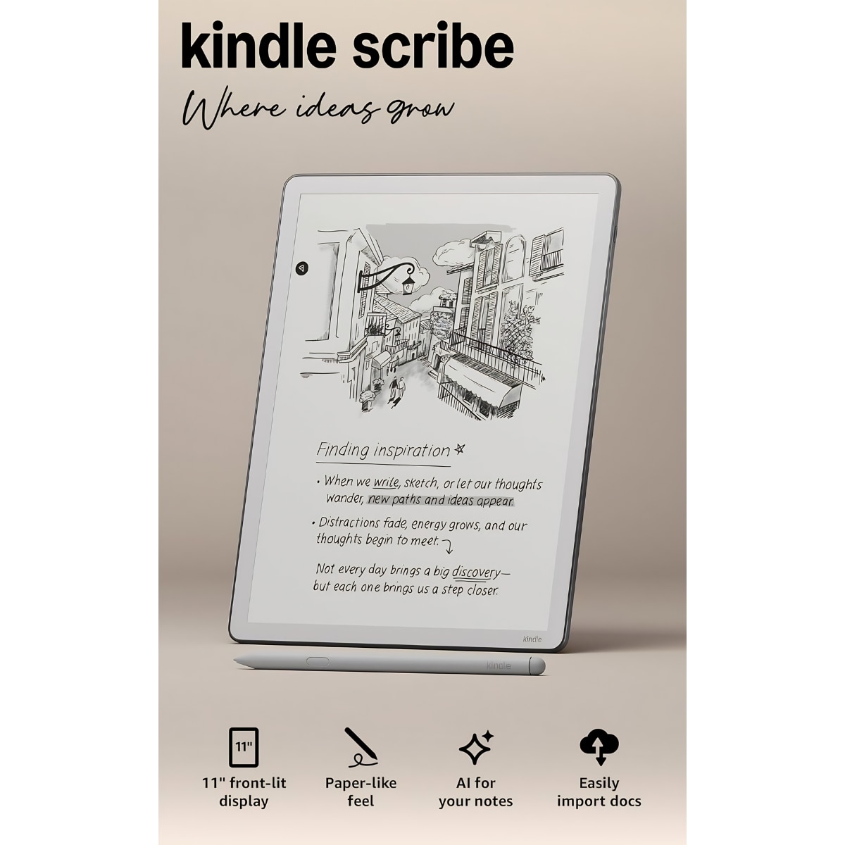 Amazon 亞馬遜 Kindle Scribe 第3代 電子書閱讀器