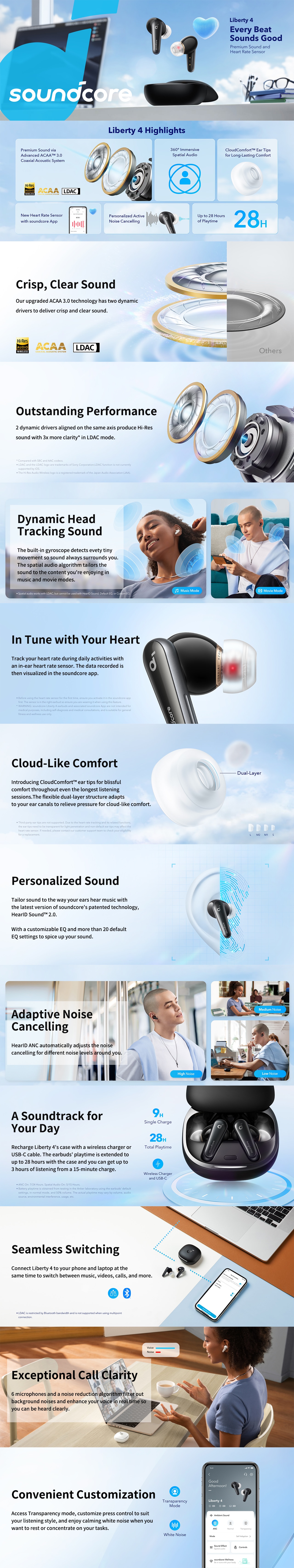 Anker Soundcore Liberty 4 Headphone