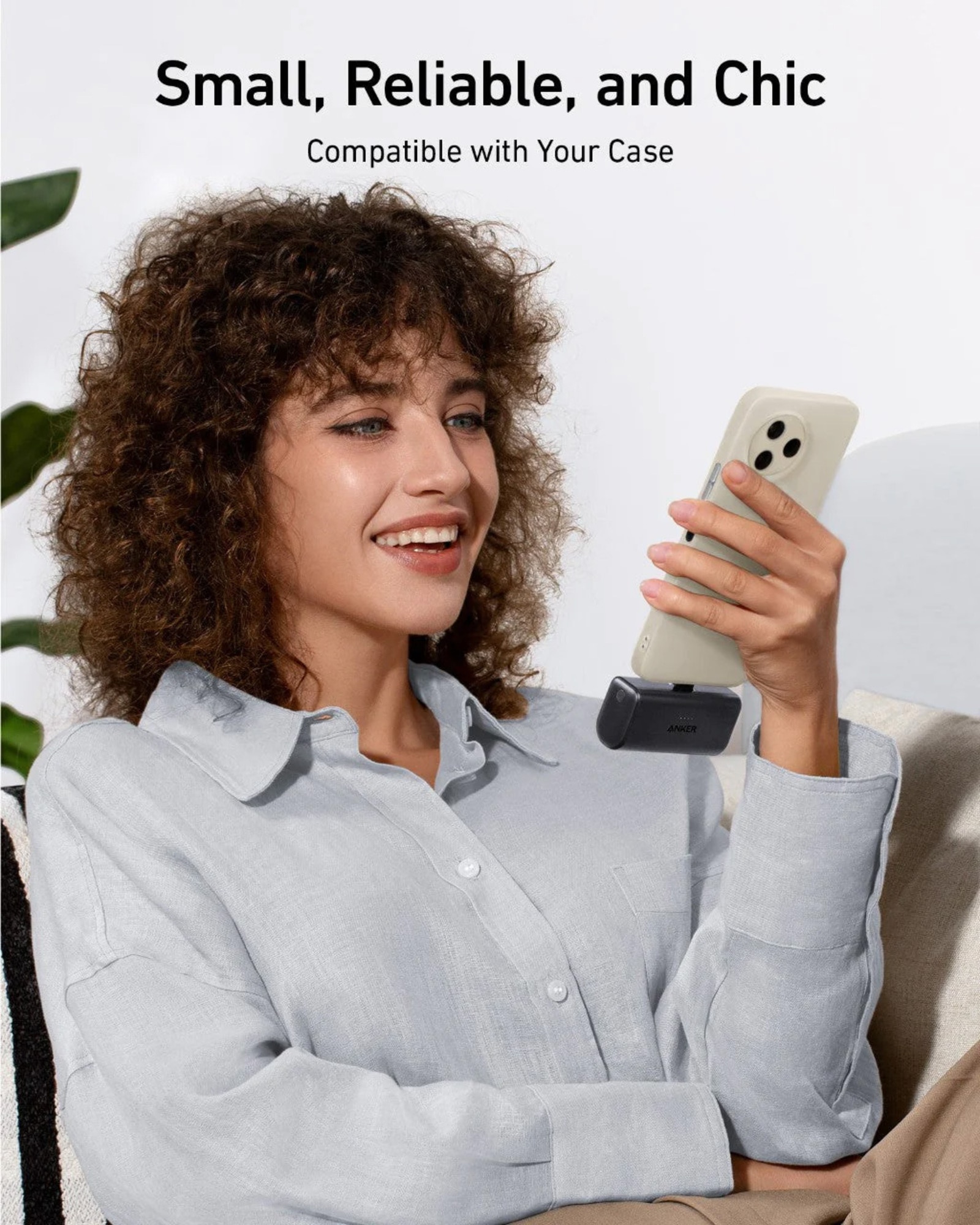 Anker Nano 22.5W 5000mAh (Built-In USB-C Connector) Power Bank