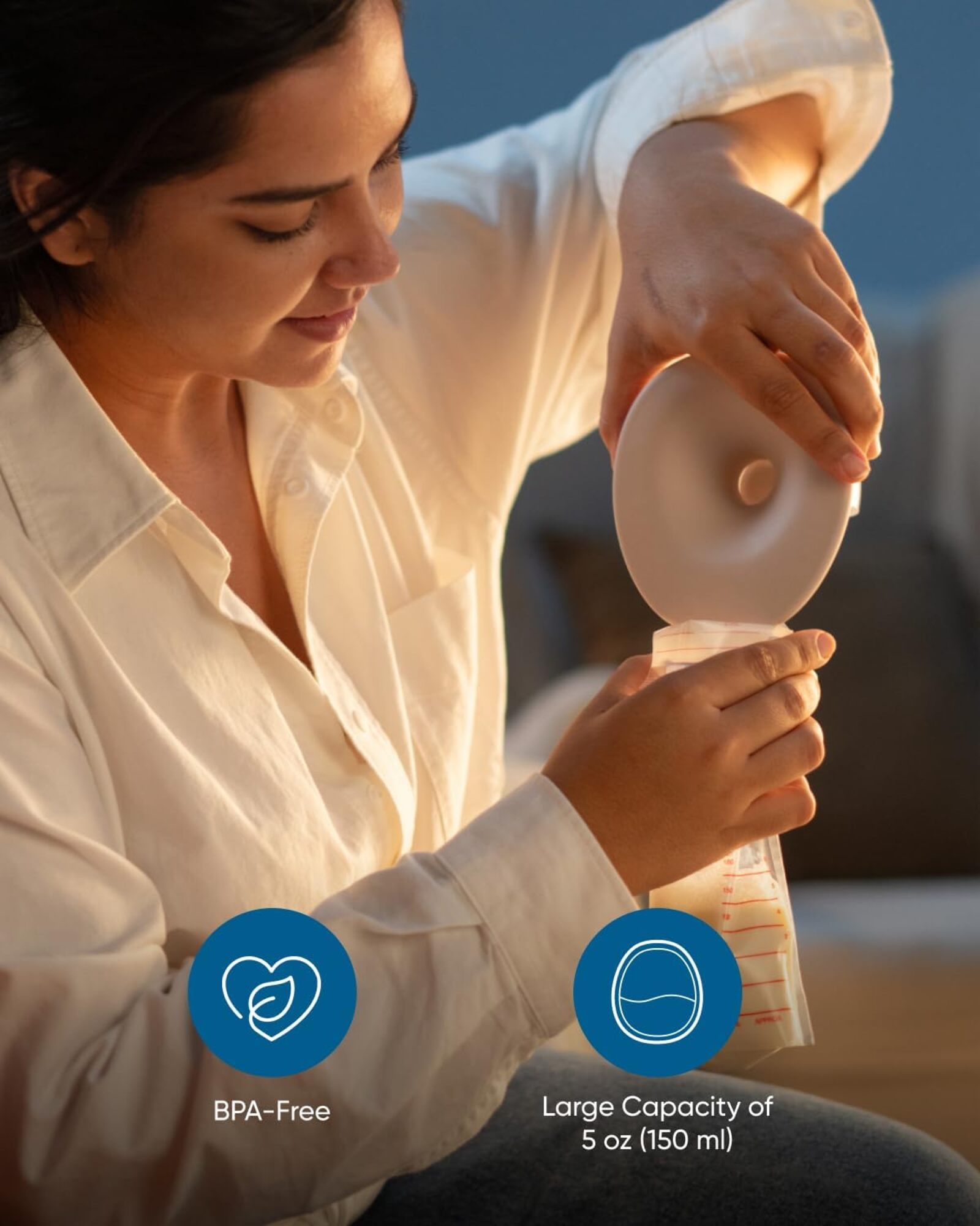 eufy Eufy Wearable Breast Pump E20/S1 Pro Oringinal Milk Container (2pack)