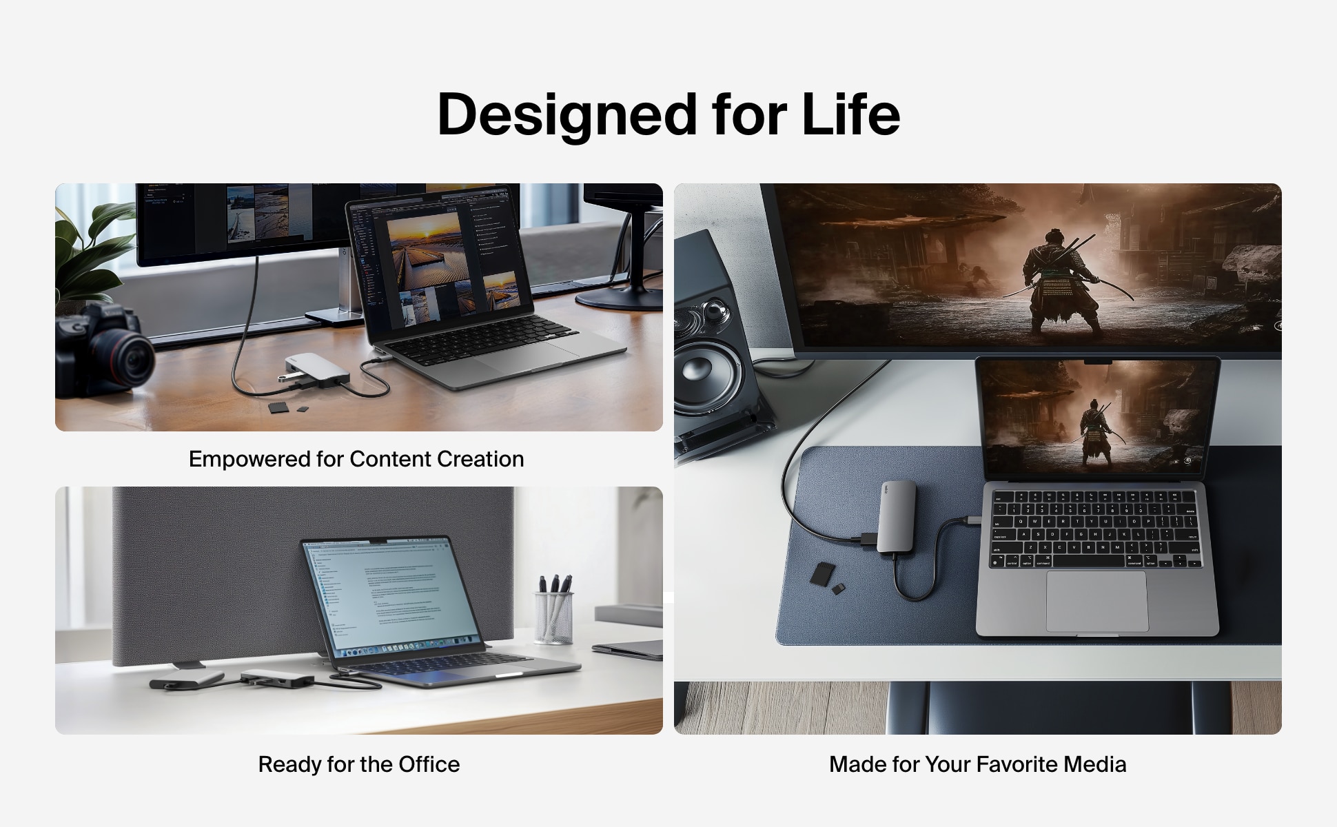 BELKIN 貝爾金 USB-C 5 合 1 多連接埠轉接器/集線器