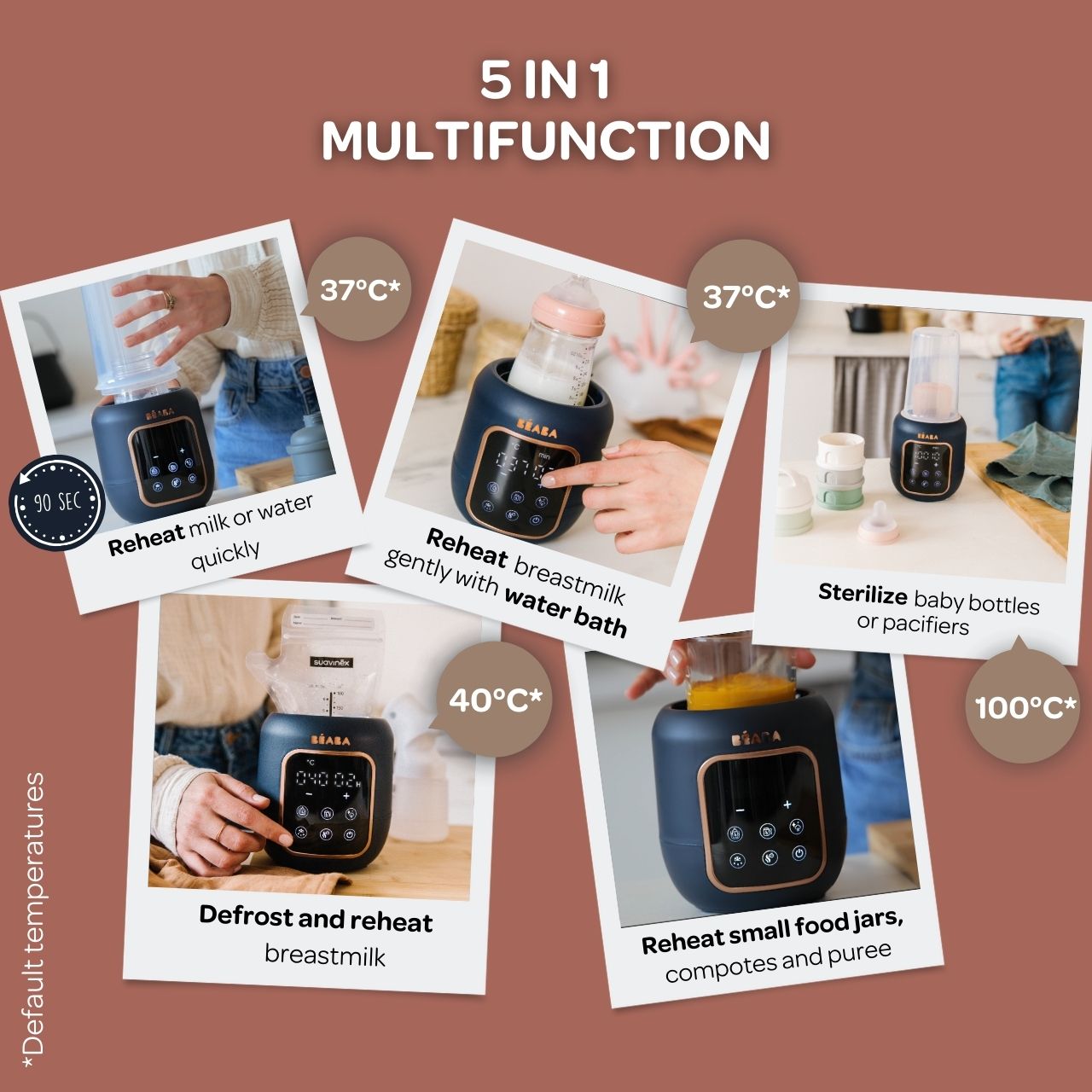 Beaba Multi Milk 5合1 暖奶機