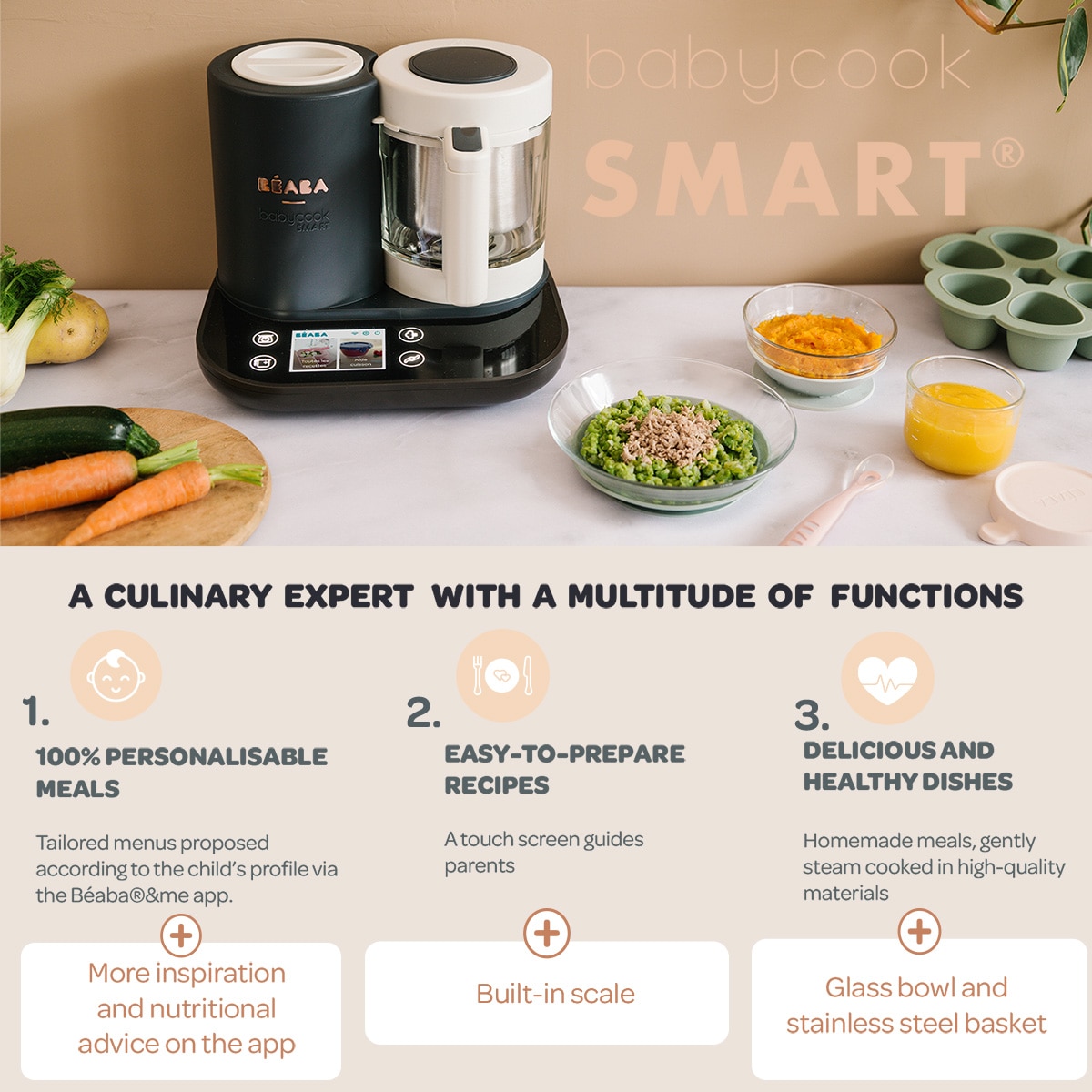 Beaba Babycook SMART Baby Food Maker