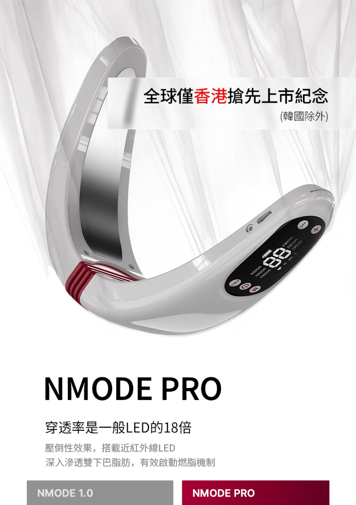 Beaund NMODE PRO 高端居家面部美容儀