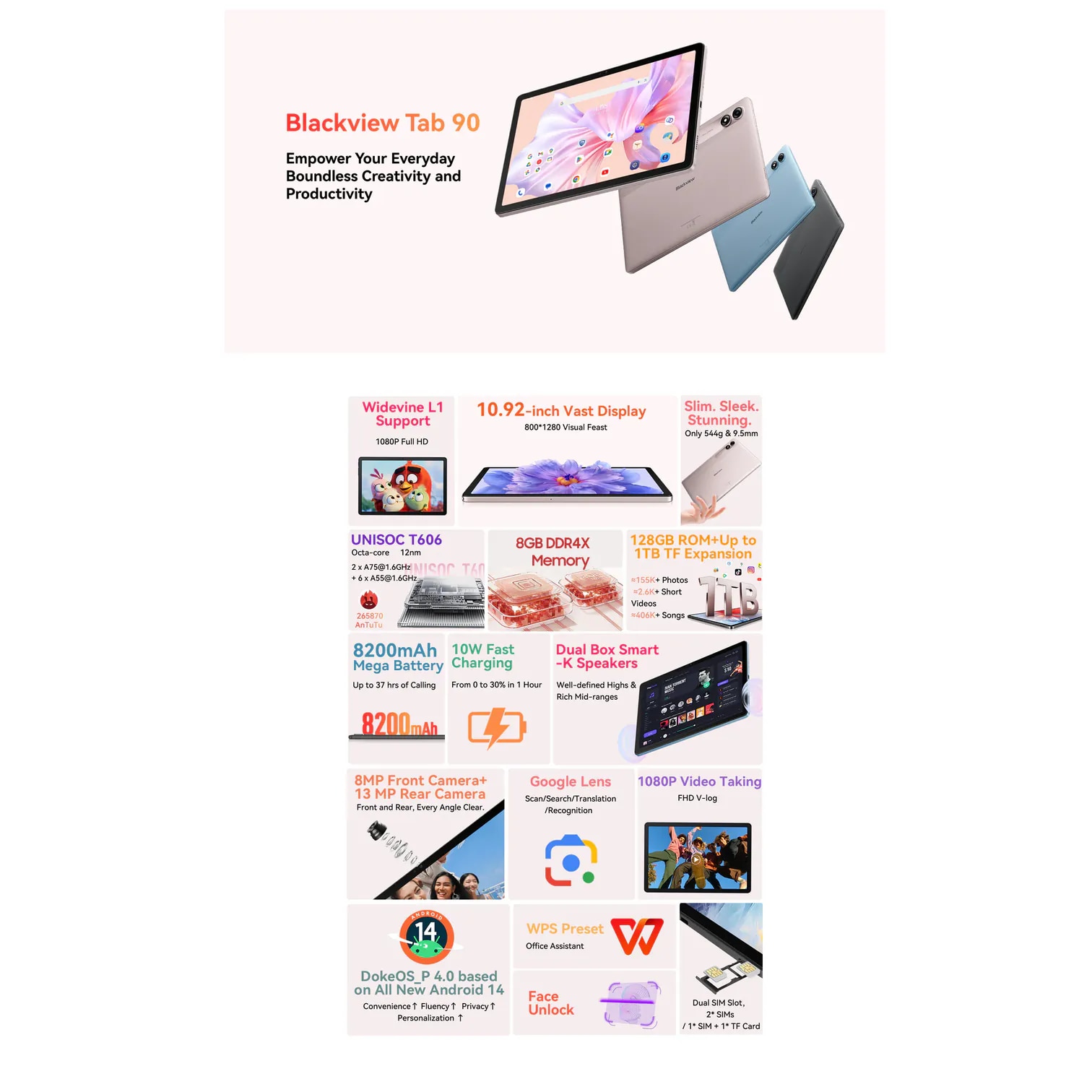 Blackview TAB 90 Tablet