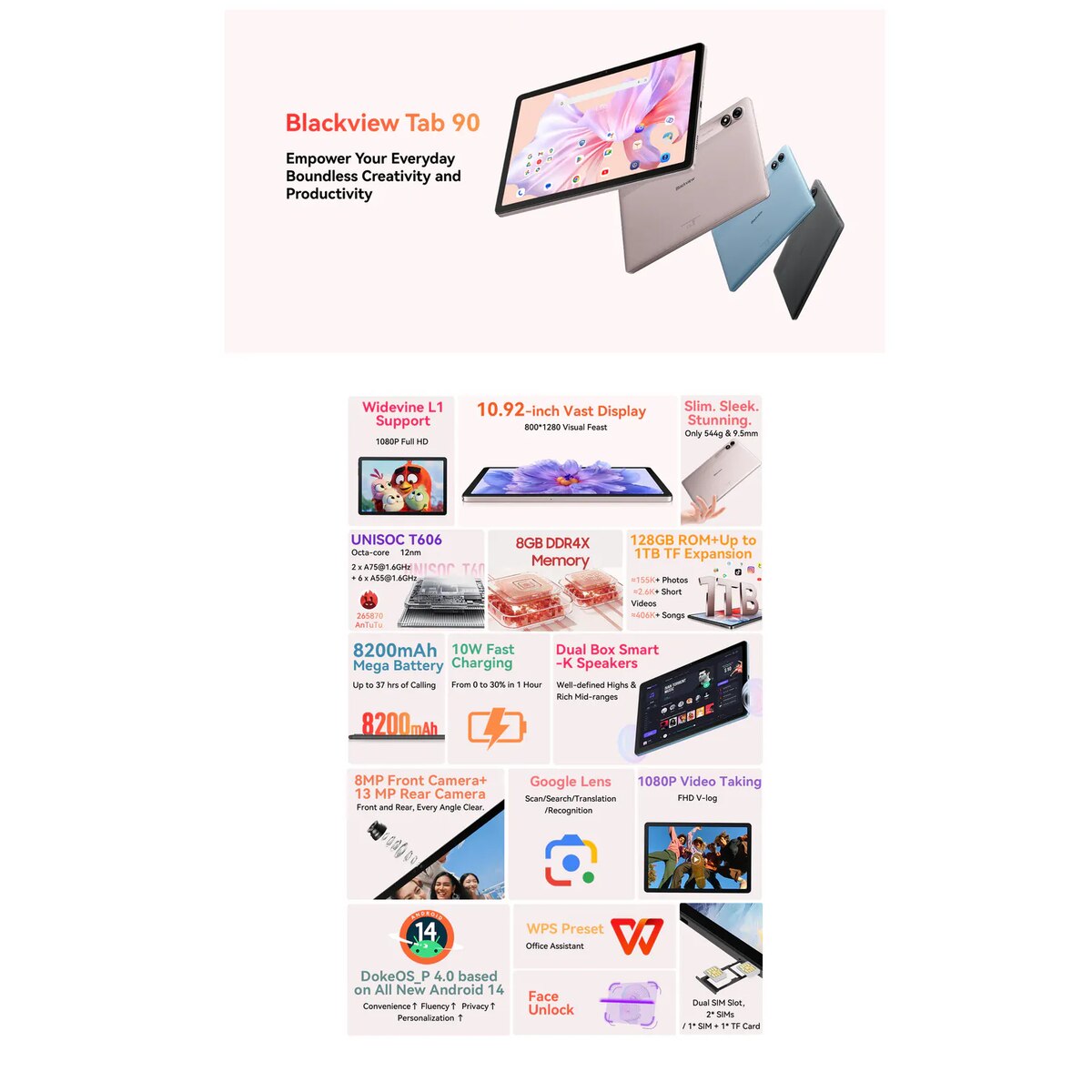 Blackview TAB90 Tablet