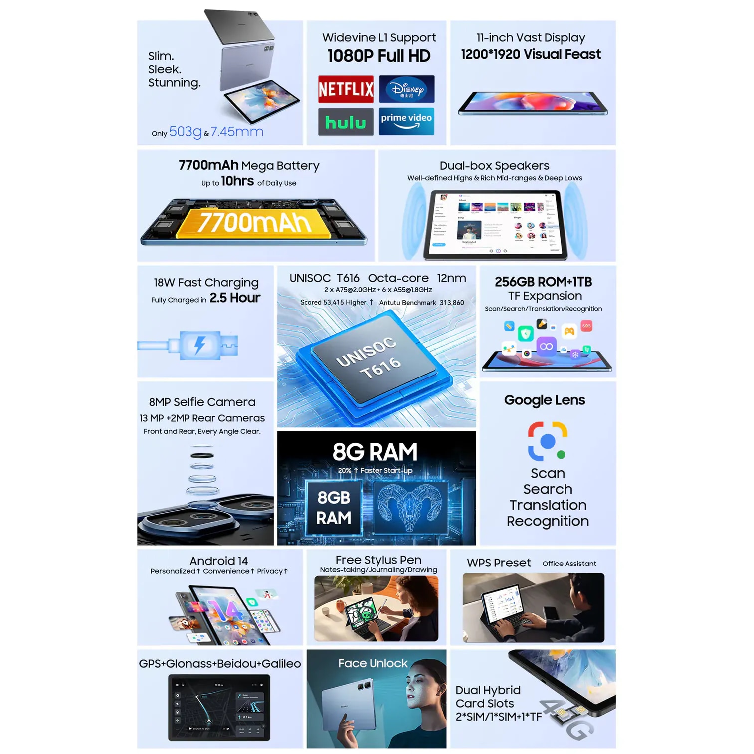 Blackview TAB 16 PRO Tablet