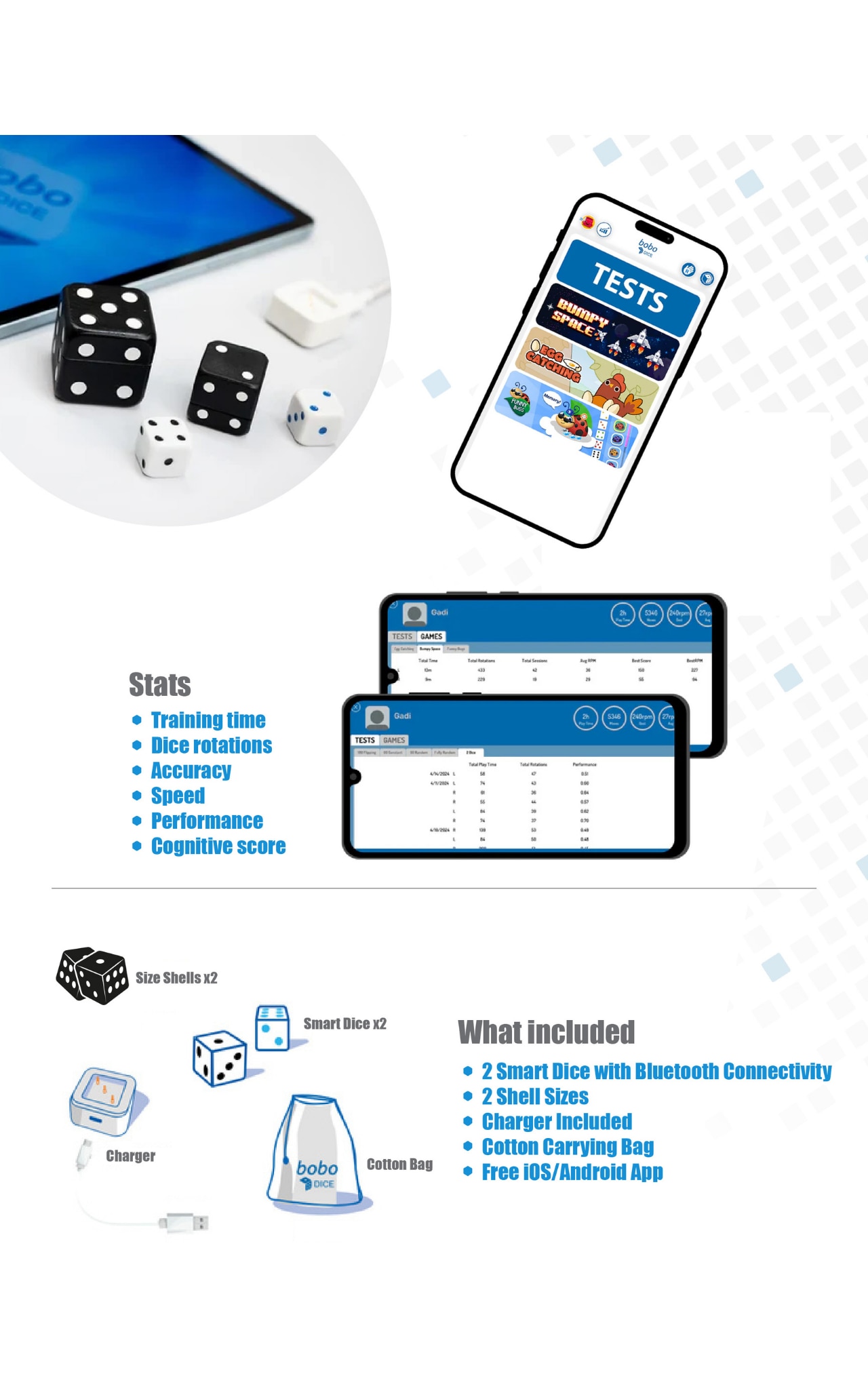 Bobo Bobo Dice Rehabilitation Game