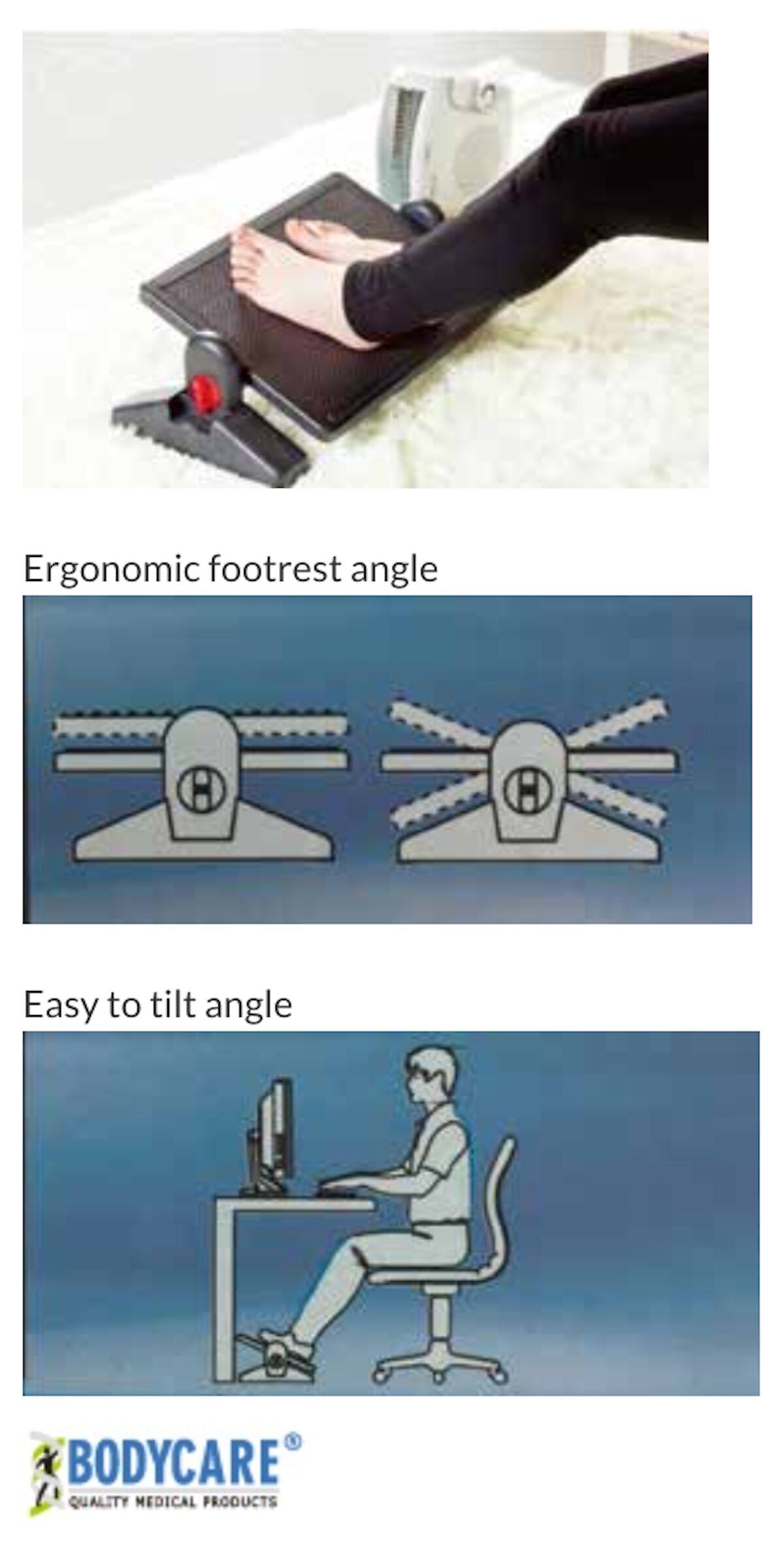 Bodycare ERGONOMIC FOOTREST