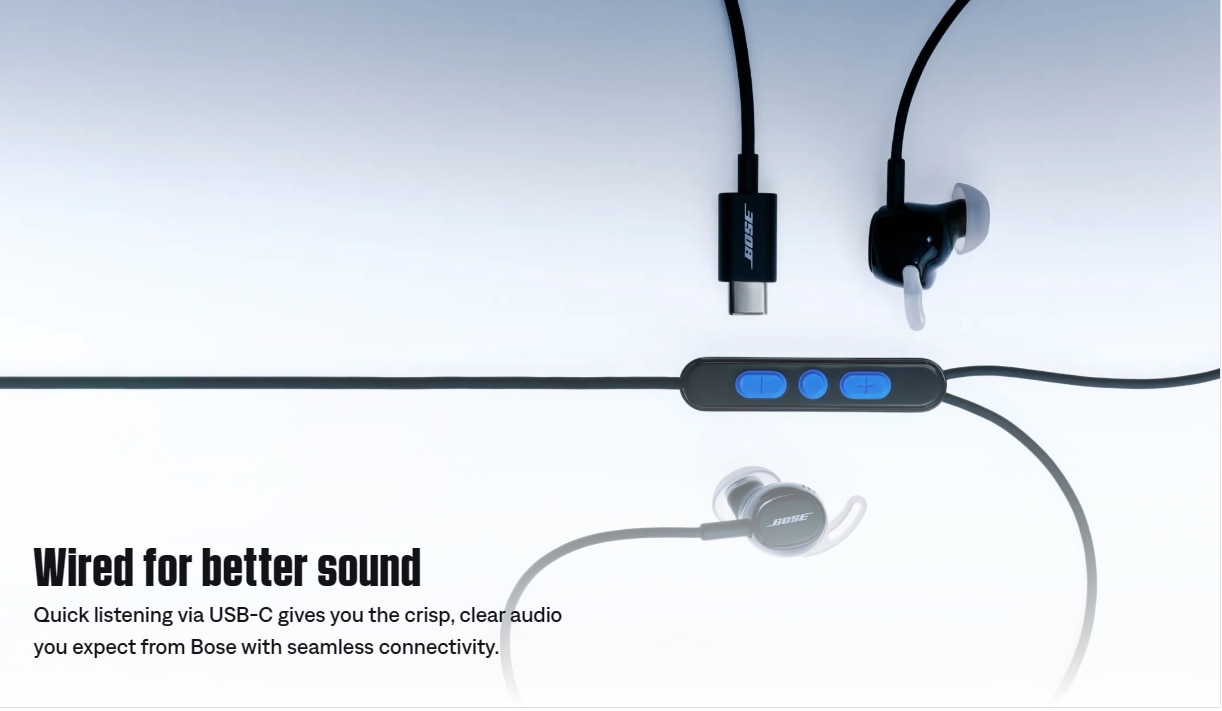 Bose Noise Cancelling Wired Earbuds