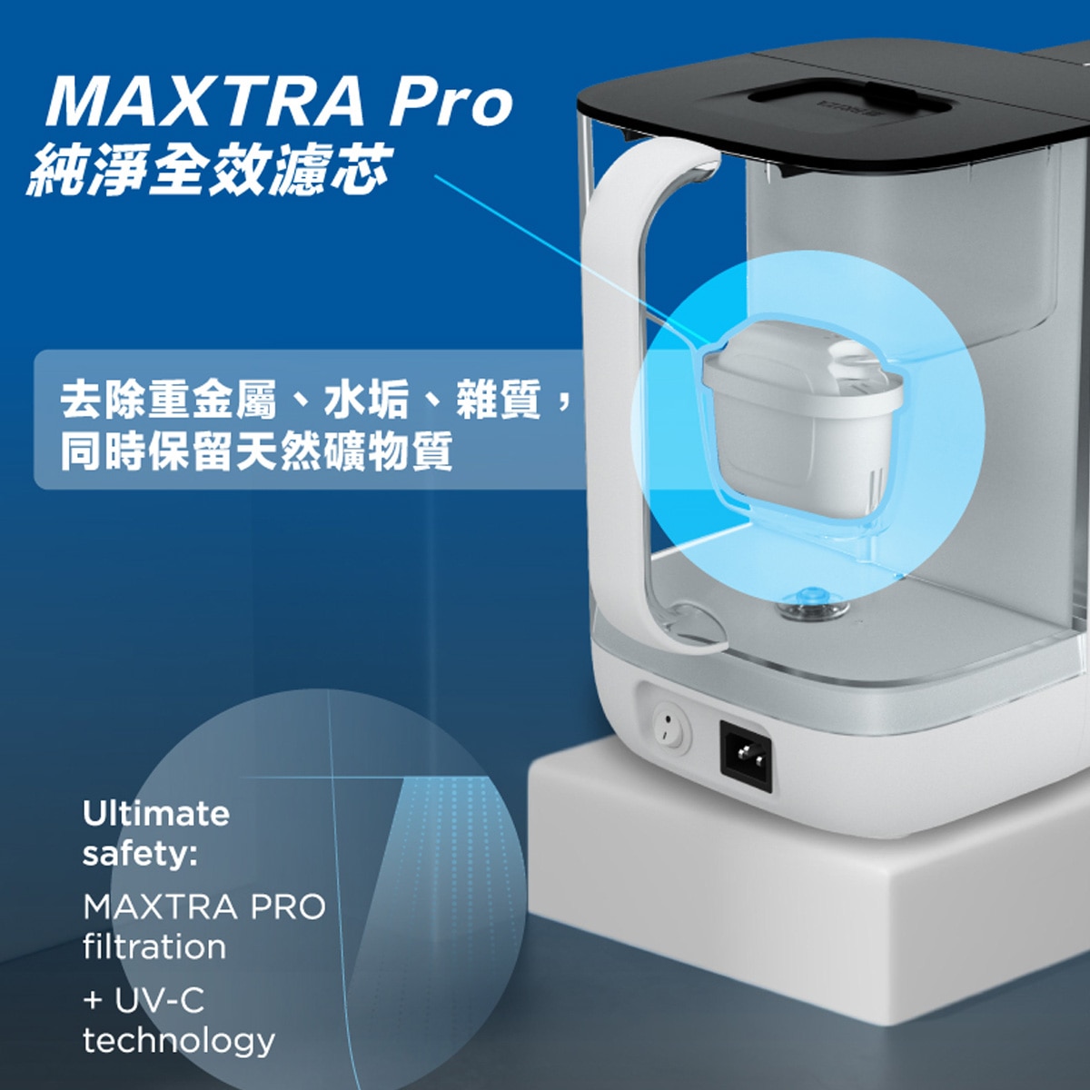 Brita PGB-1055202 4升Cube 小濾方 即熱殺菌淨水機
