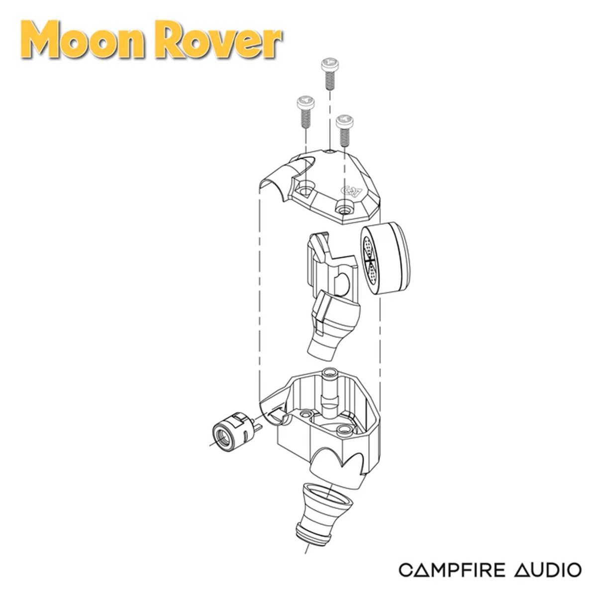 CAMPFIRE Moon Rover Headphone