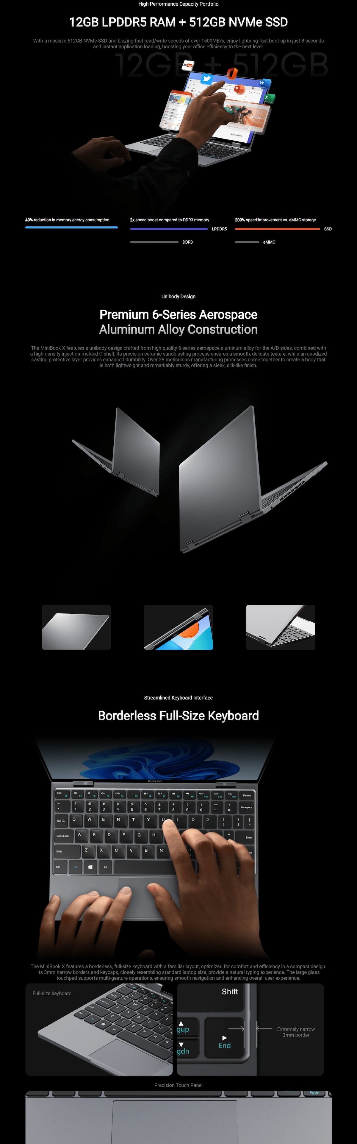 CHUWI Minibook X Notebook