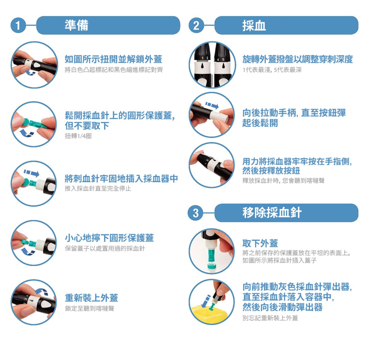 CONTOUR 採血針 100支
