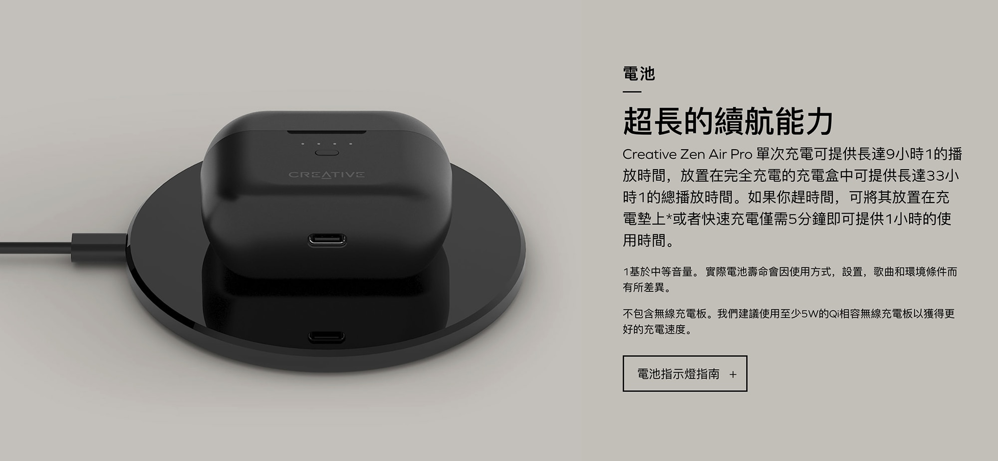 CREATIVE Zen Air Pro Ture Wireless Earphone