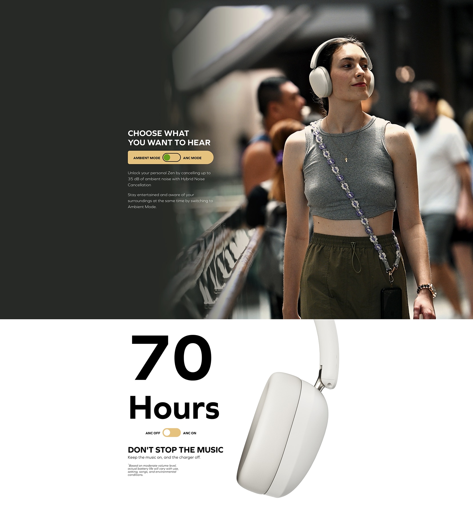 CREATIVE Zen Hybrid (Gen 2) Wireless Headphones