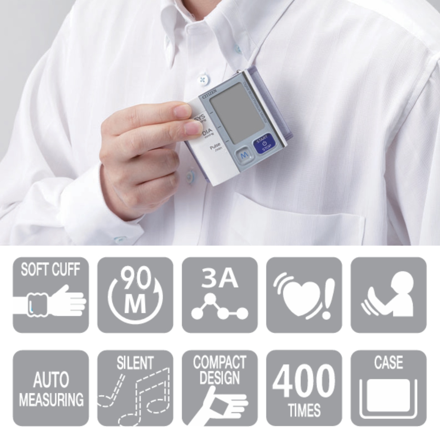 Citizen CH657 Blood Pressure Monitor