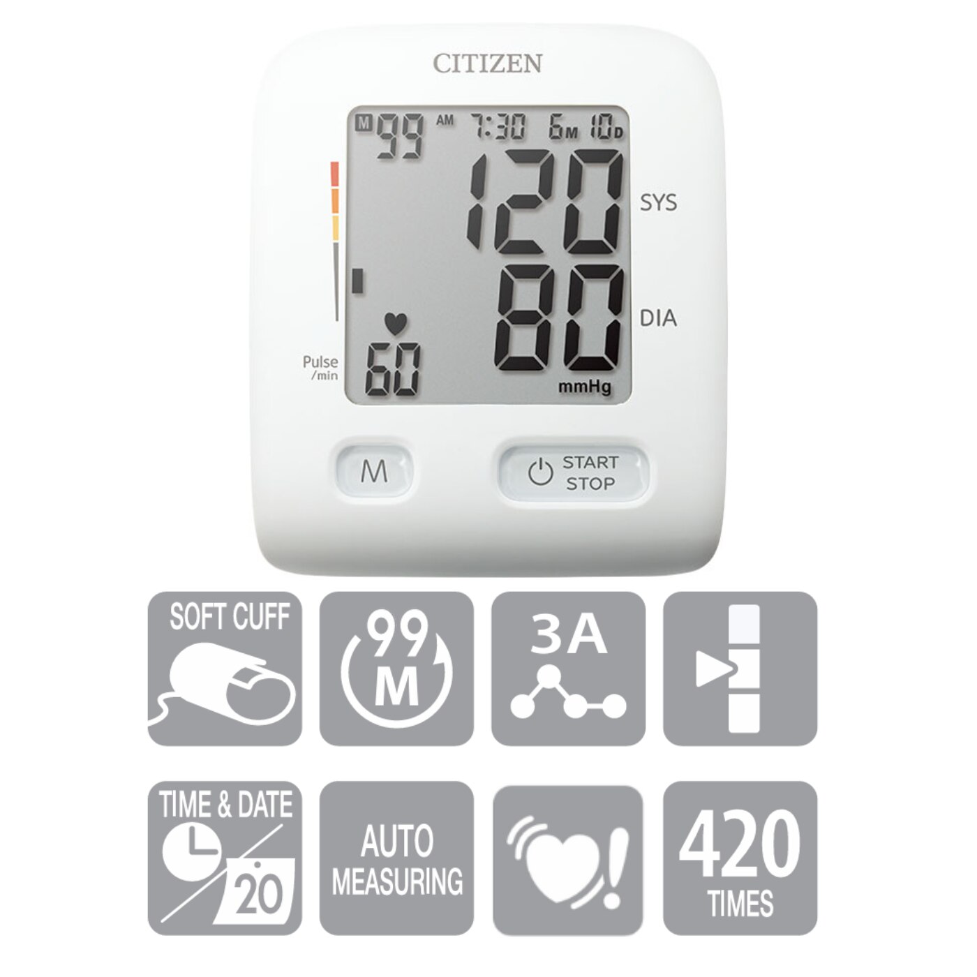 Citizen CHUD514 電子血壓計 (上臂式)