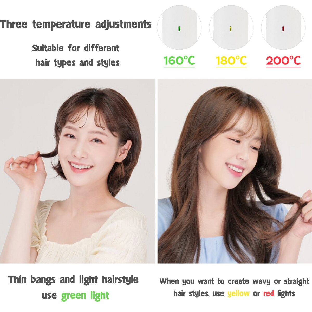 Coolean mofusand Wireless Mini Hair Straightener
