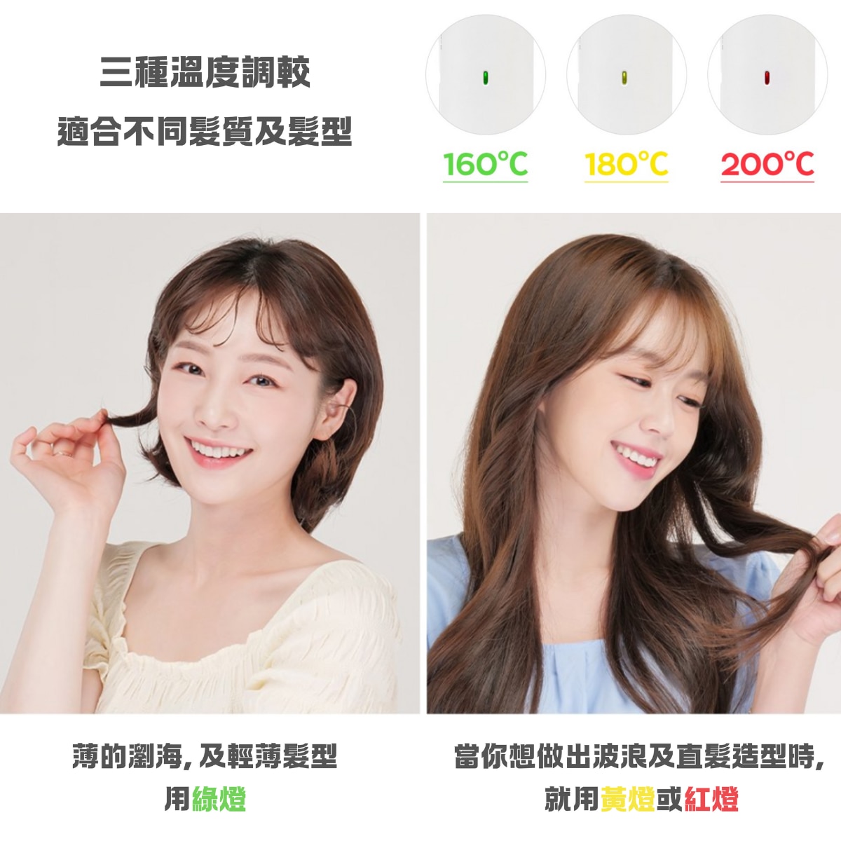 Coolean mofusand貓福珊迪無線迷你直髮夾