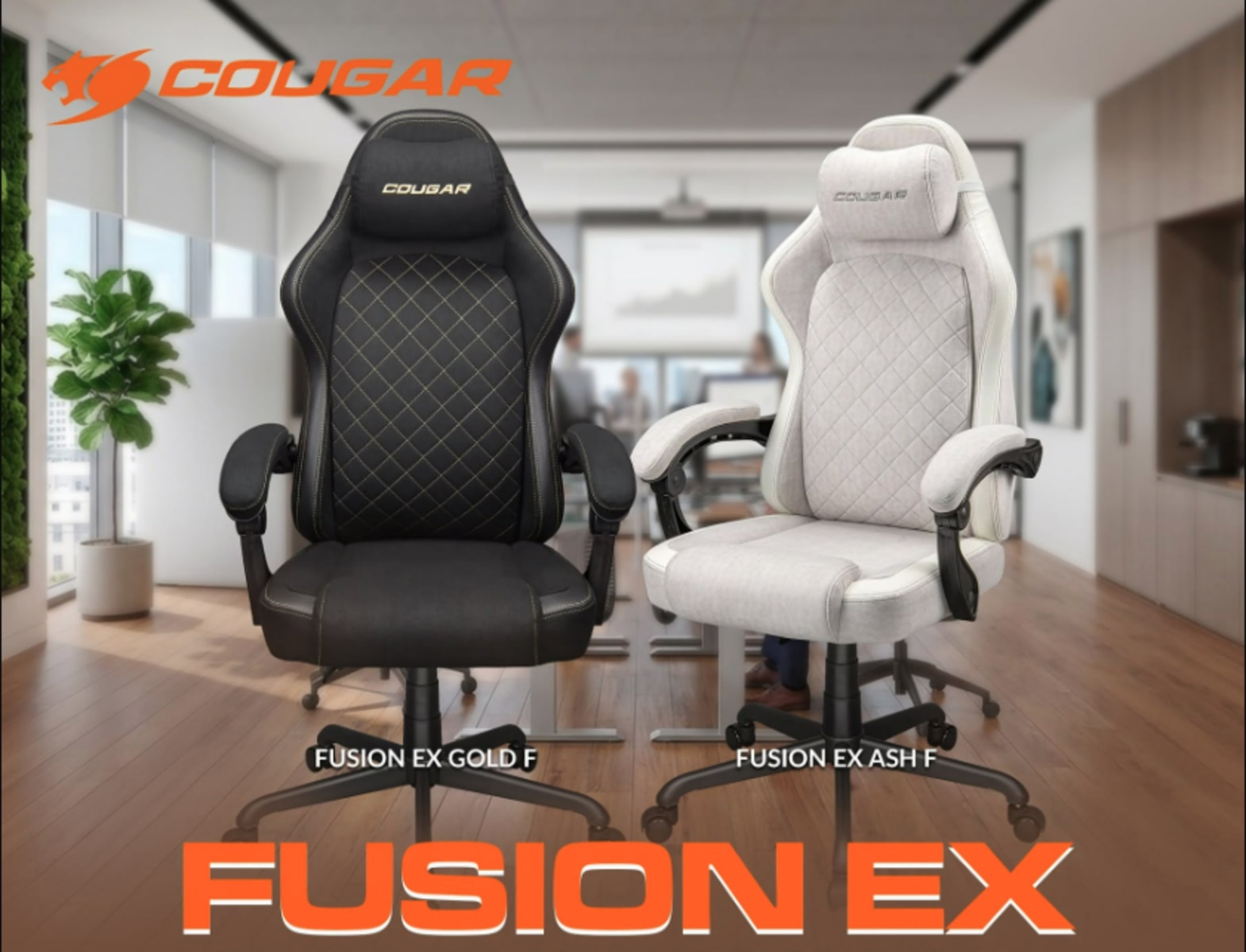 Cougar Fusion EX Ash F 電競椅