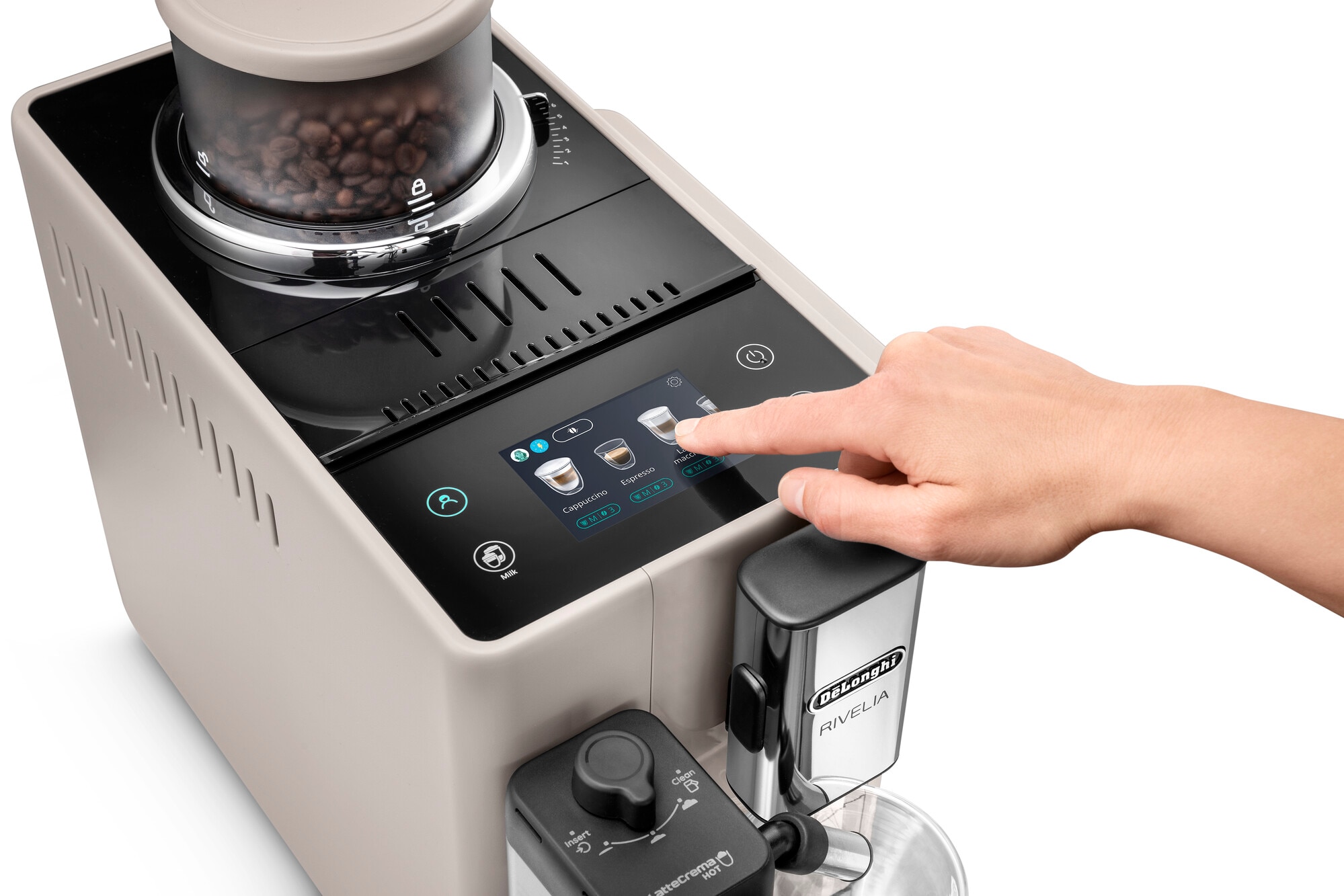 DELONGHI EXAM440.55.BG Rivelia Full Auto Coffee Machine