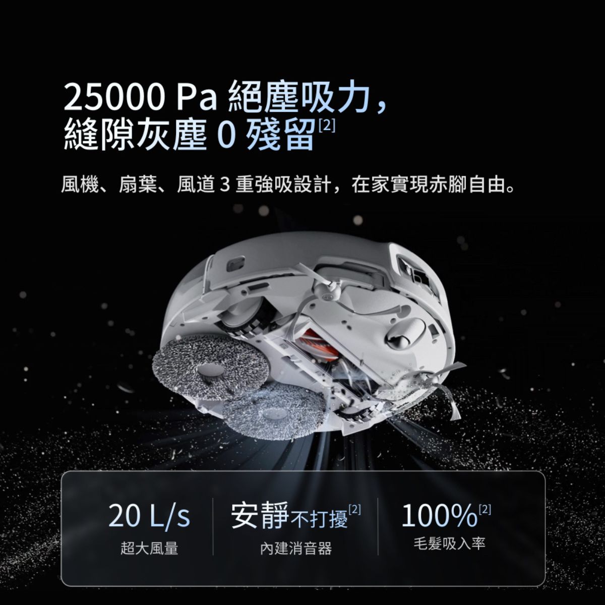 DJI 大疆 ROMO P 超能感應旗艦掃拖機器人