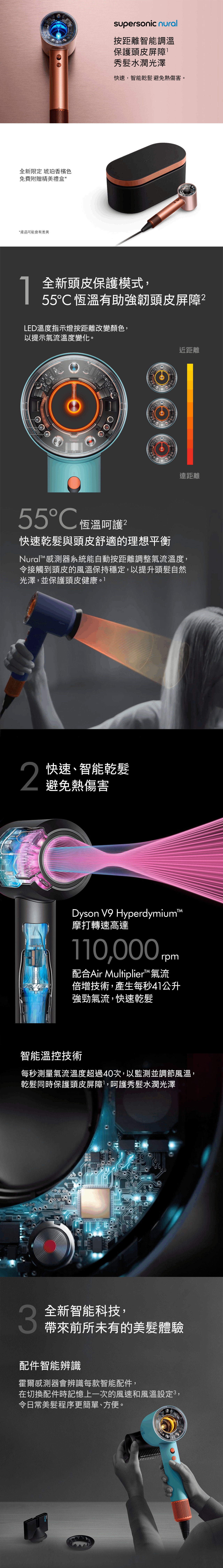 DYSON 戴森 Supersonic Nural™ 風筒 HD16