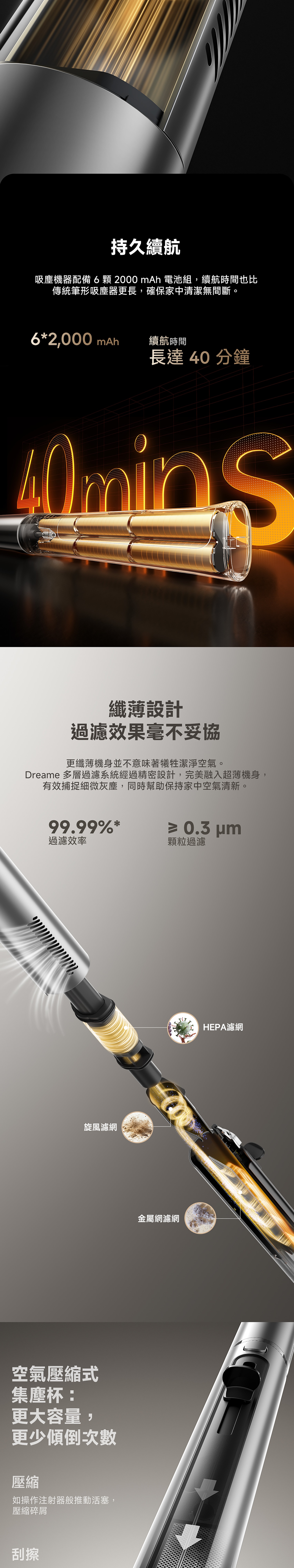Dreame Air Station upright self-collecting vacuum cleaner