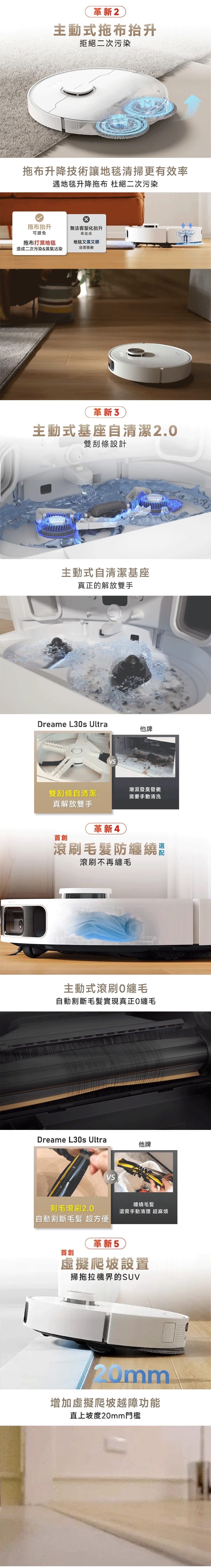 Dreame 追覓 L30S Ultra AI 智慧掃拖機器人