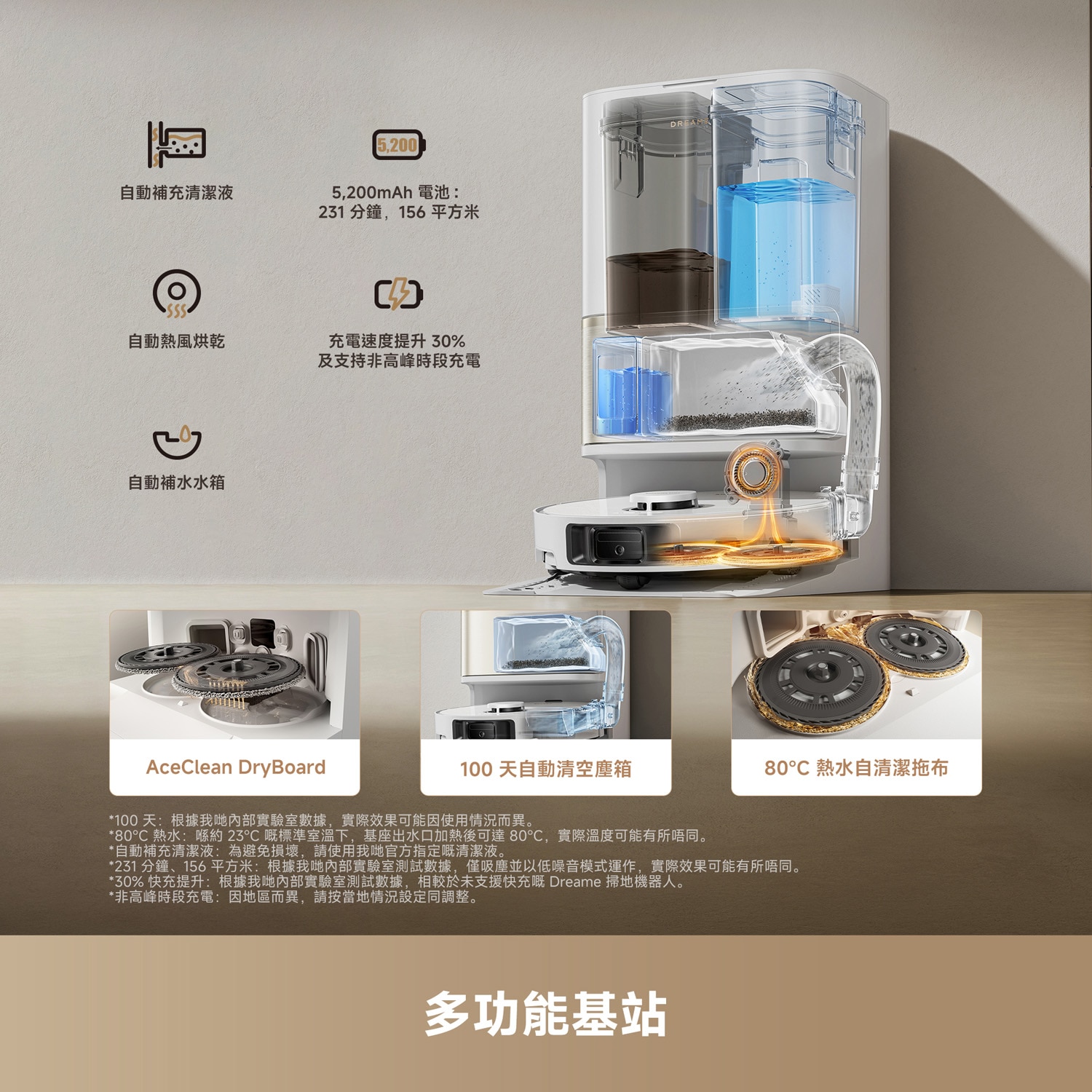 Dreame 追覓 L50 Ultra CE AI 人工智能吸塵機