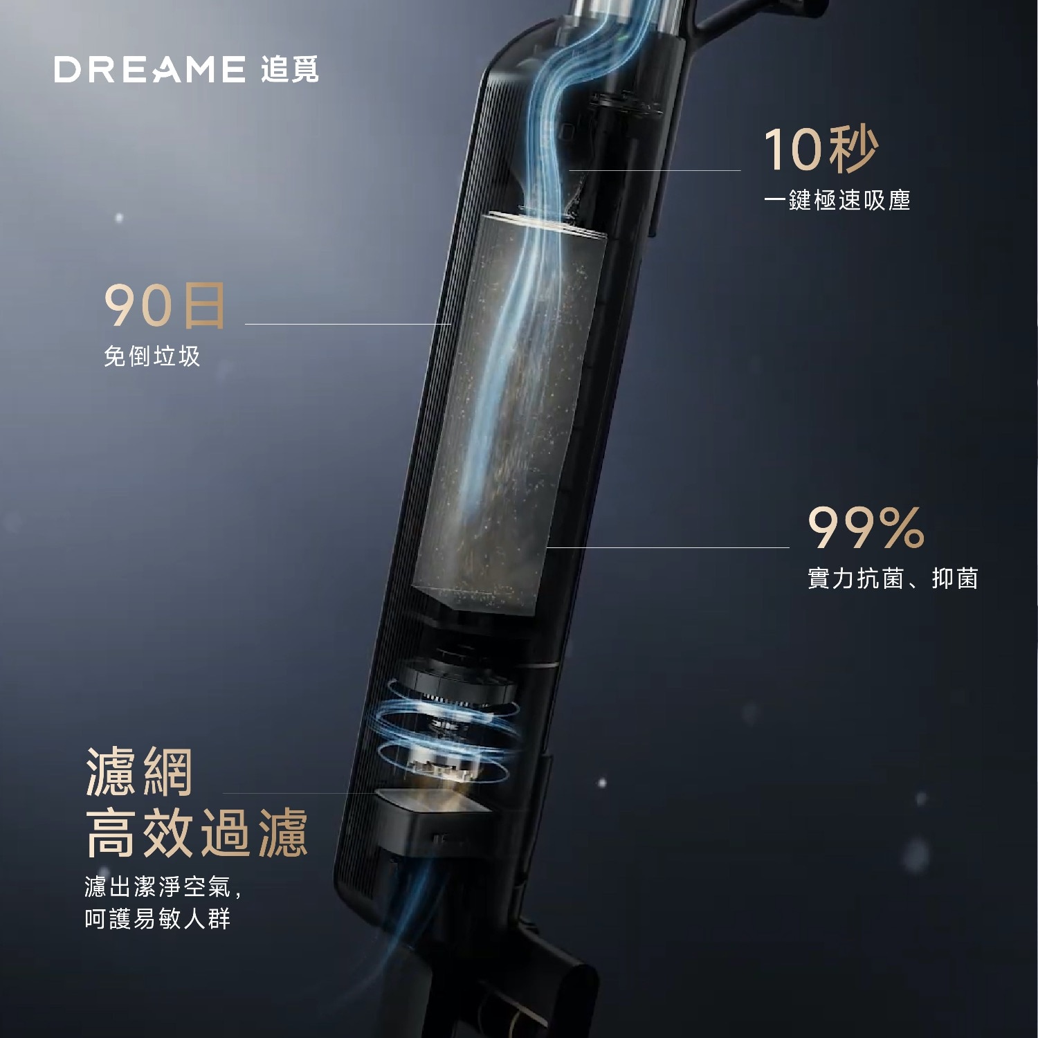 Dreame 追覓 Z10S Station 自動集塵吸塵機