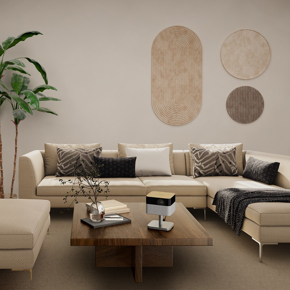 EPSON 3LCD Smart Laser Projector With Google TV EF-72 Projector