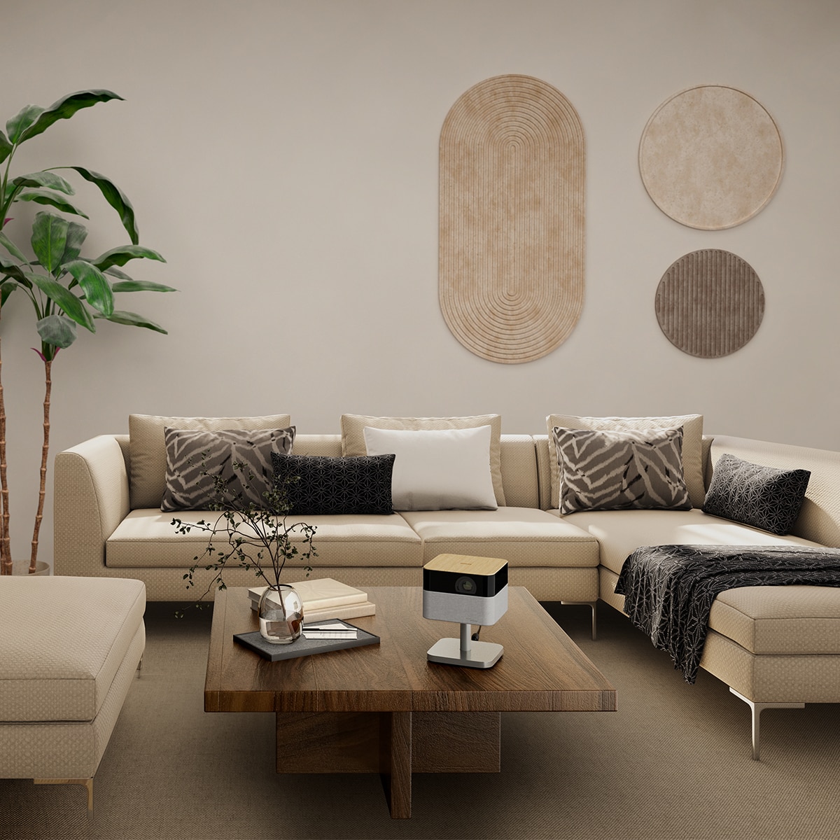 EPSON 愛普生 3LCD Google TV 家用鐳射投影機 EF-72 投影機