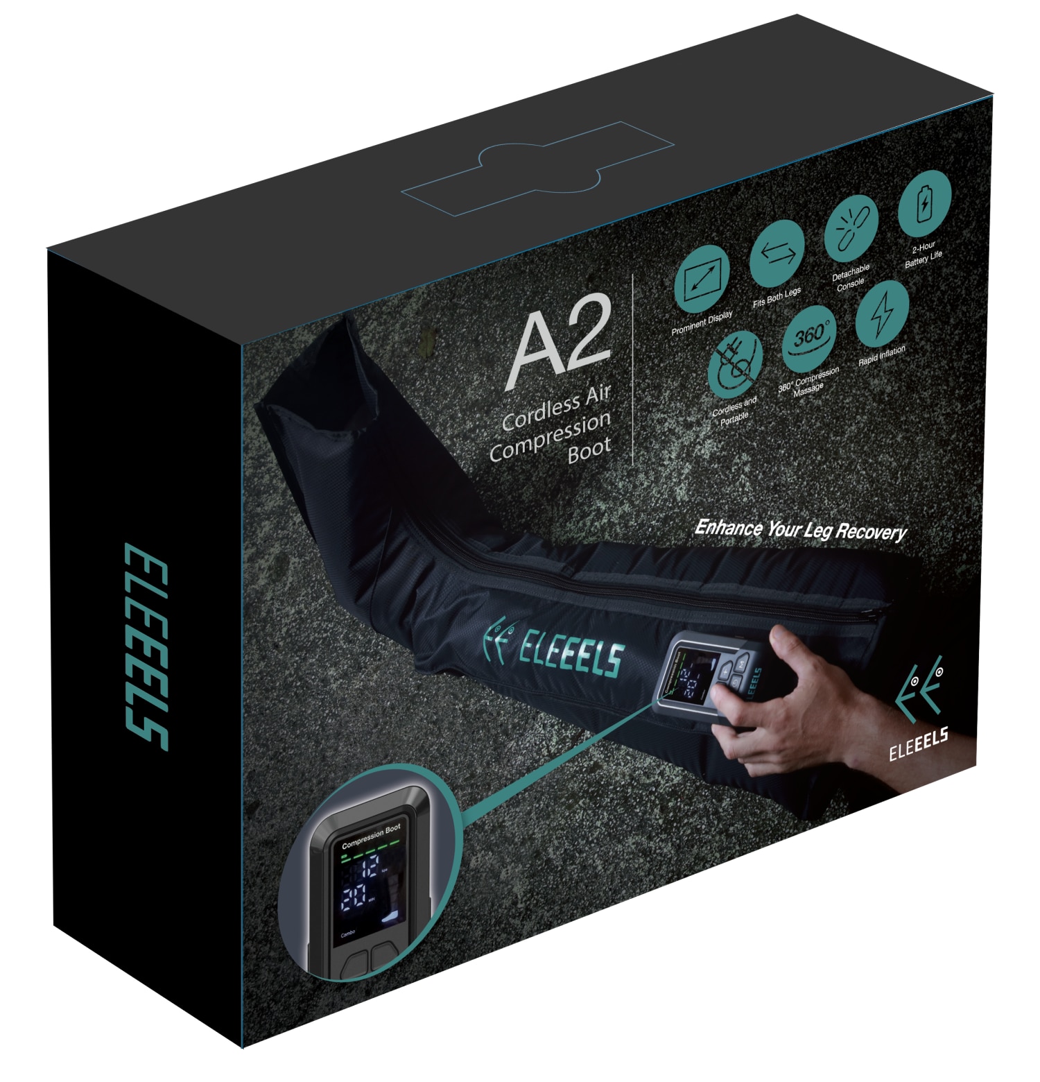 Eleeels Cordless Air Compression Boot (Standard)