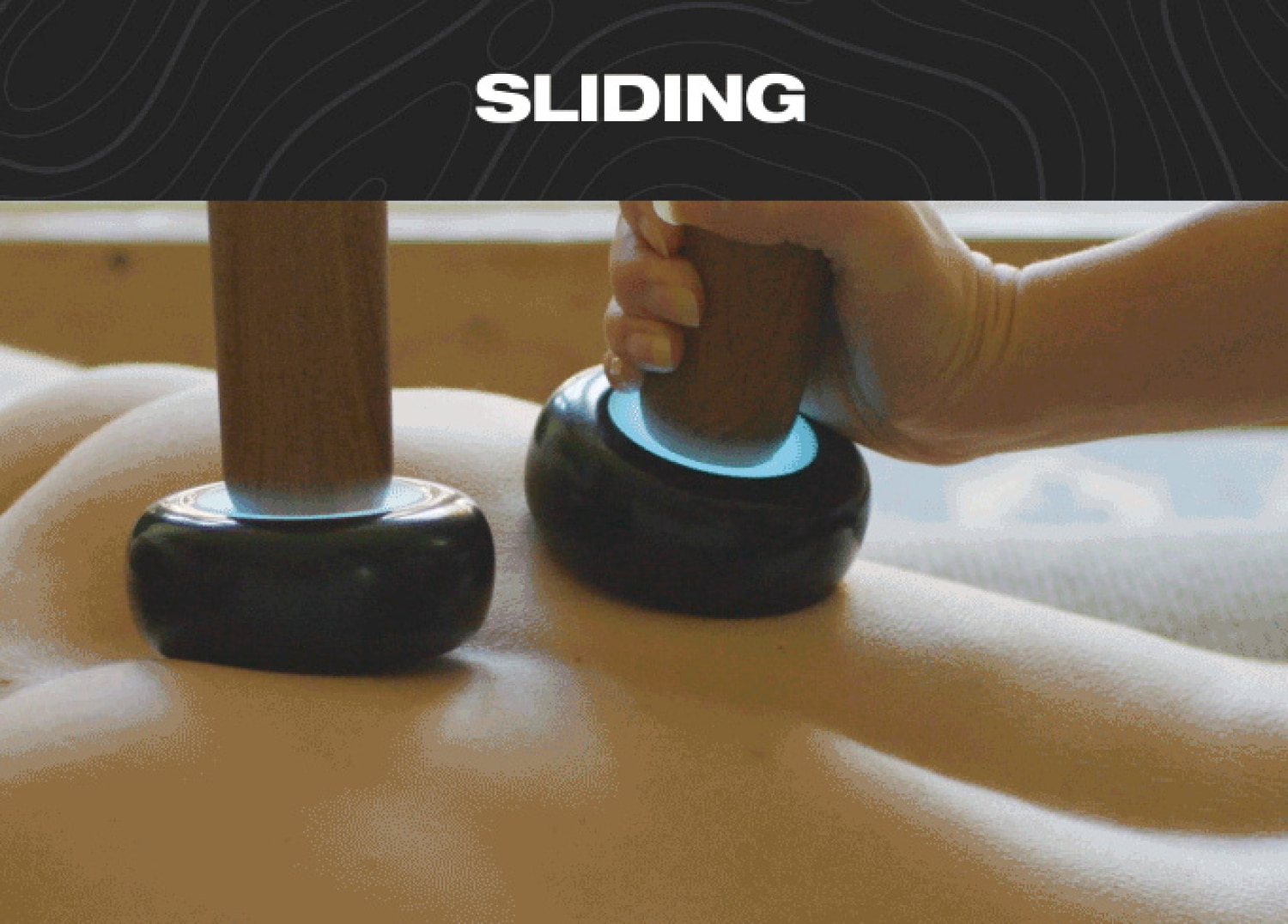 Eleeels Flat Base Hot Stone Wand