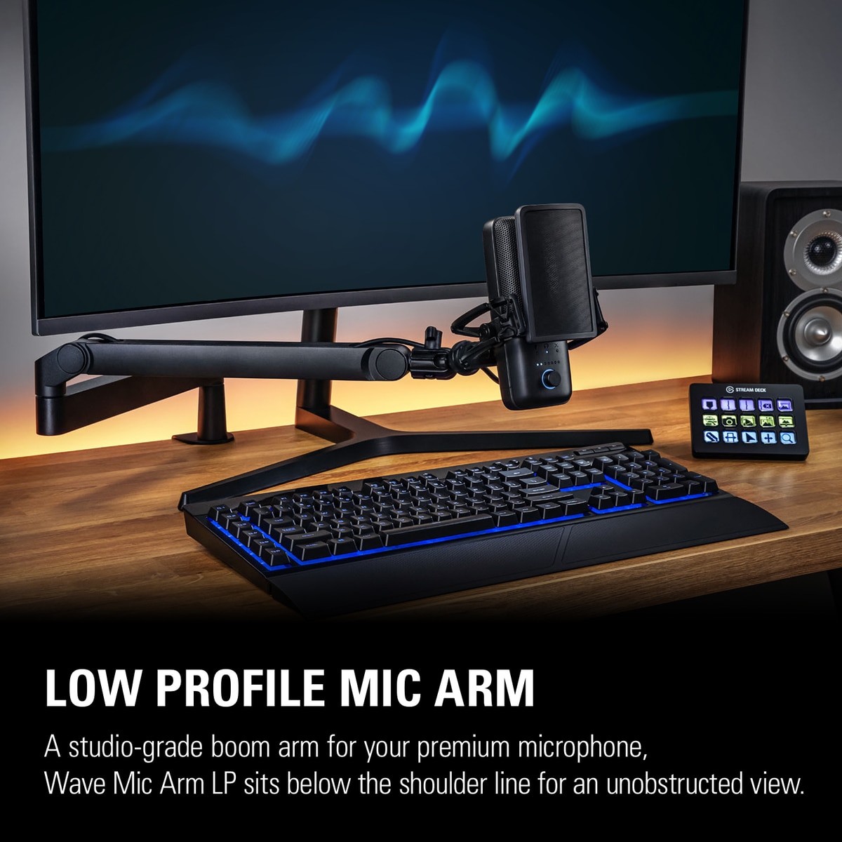 Elgato Wave Mic Arm LP Low Profile Mic Arm